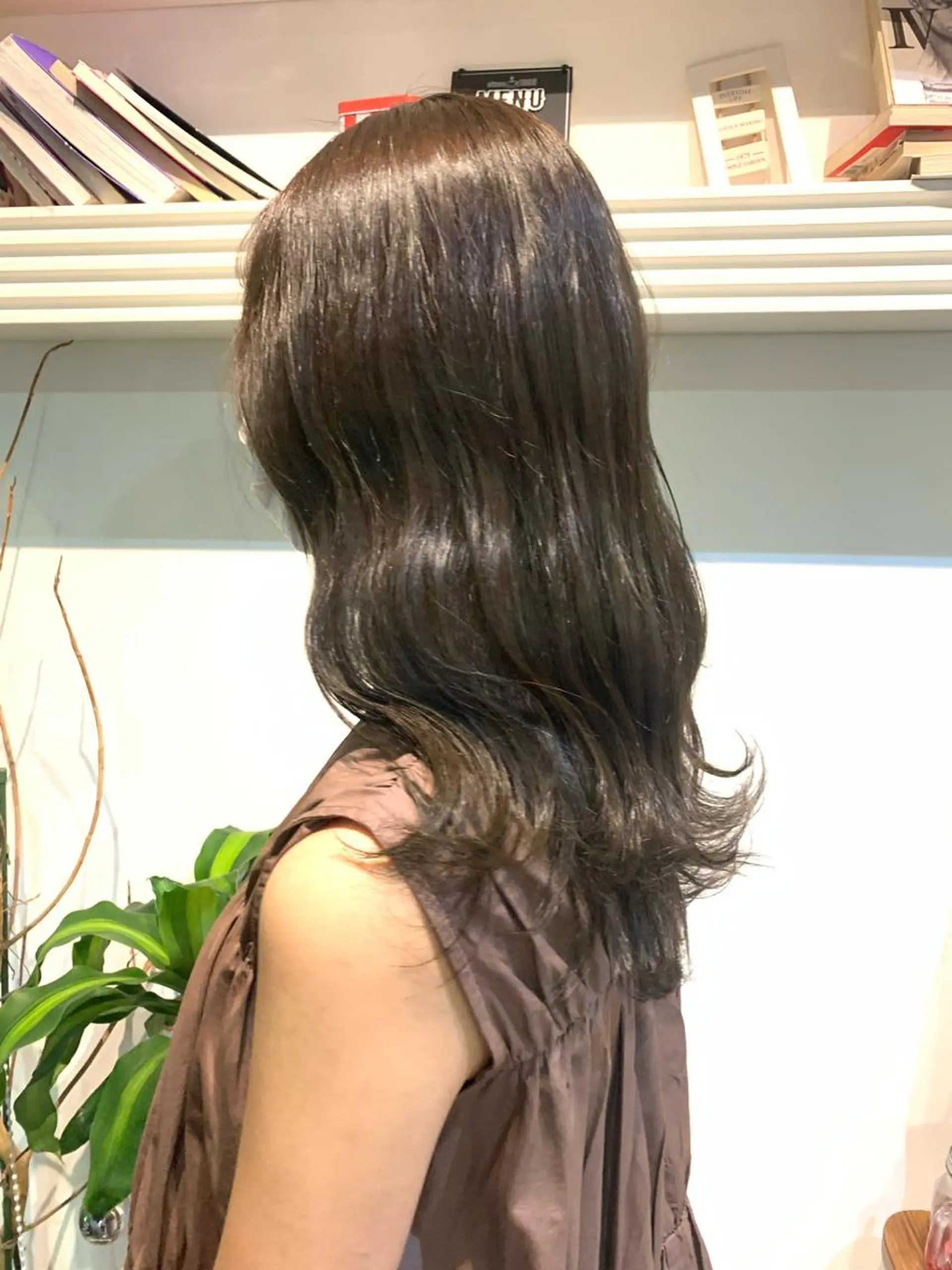 ロング カット ヘアカラー トリートメント ヘッドスパ ヘアセット 山口 竣也のヘアスタイル
