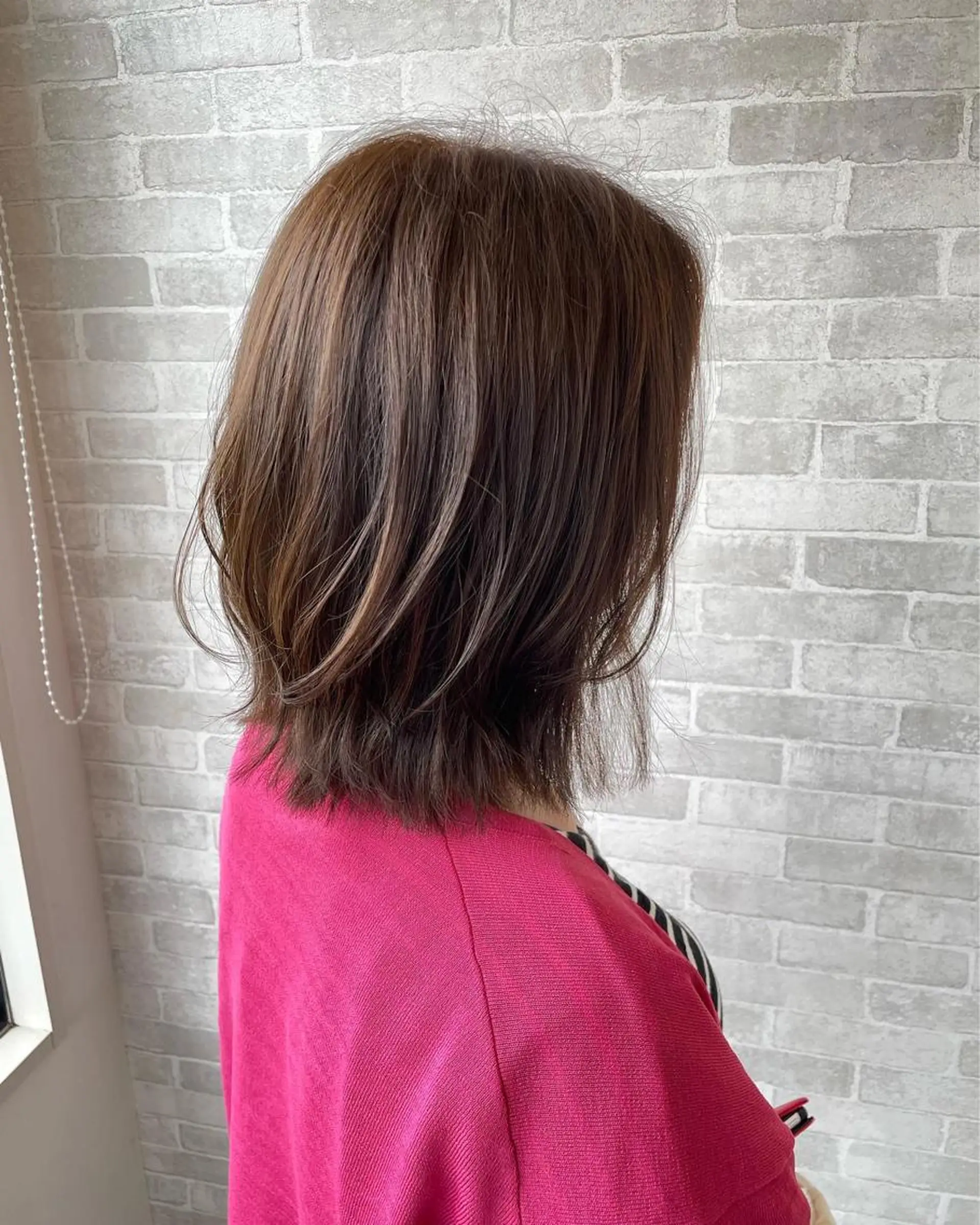 ミディアム カラー Well's TAIGAのヘアスタイル