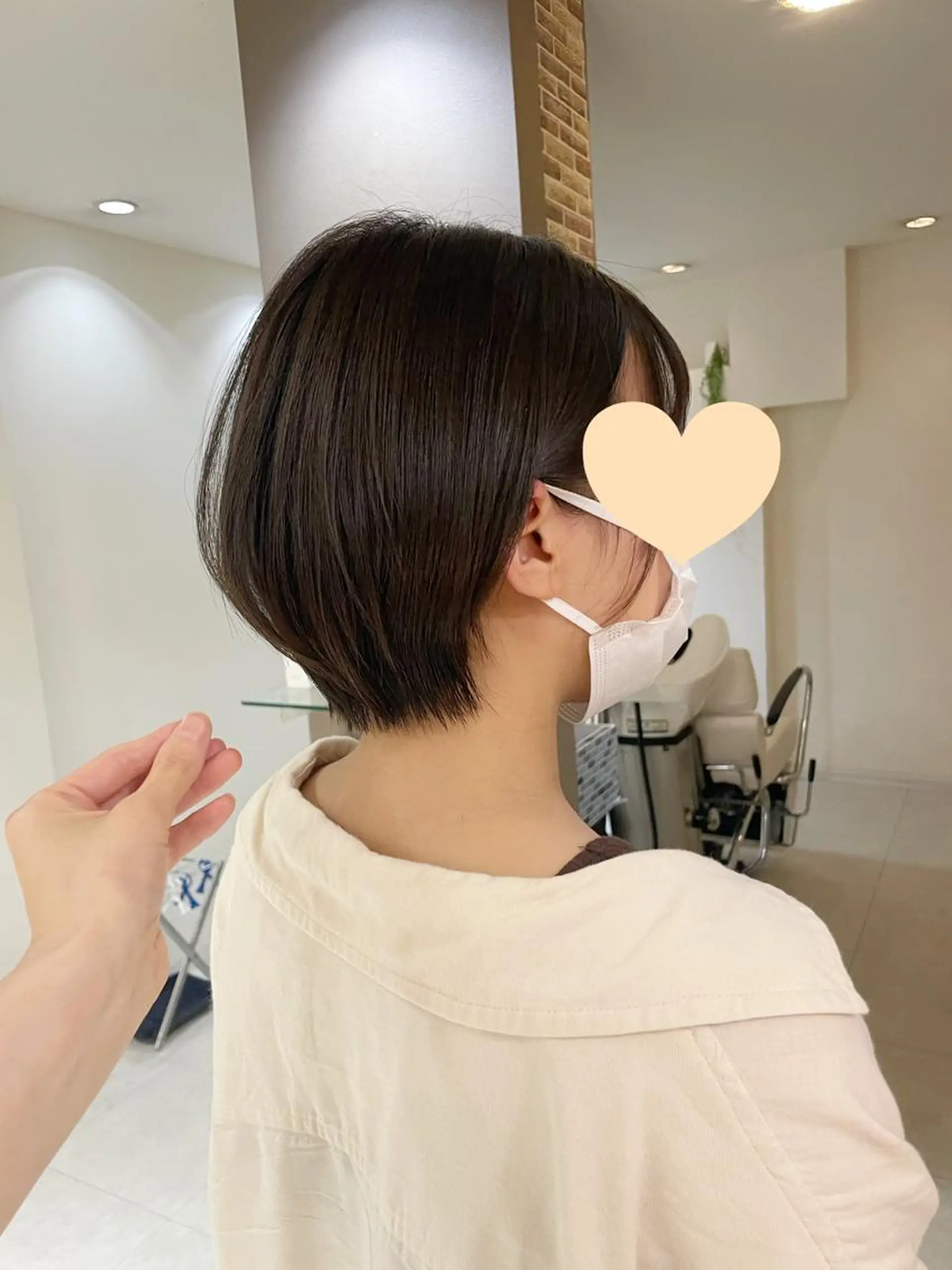 ショート celeste所属・KAI RIKAのヘアスタイル