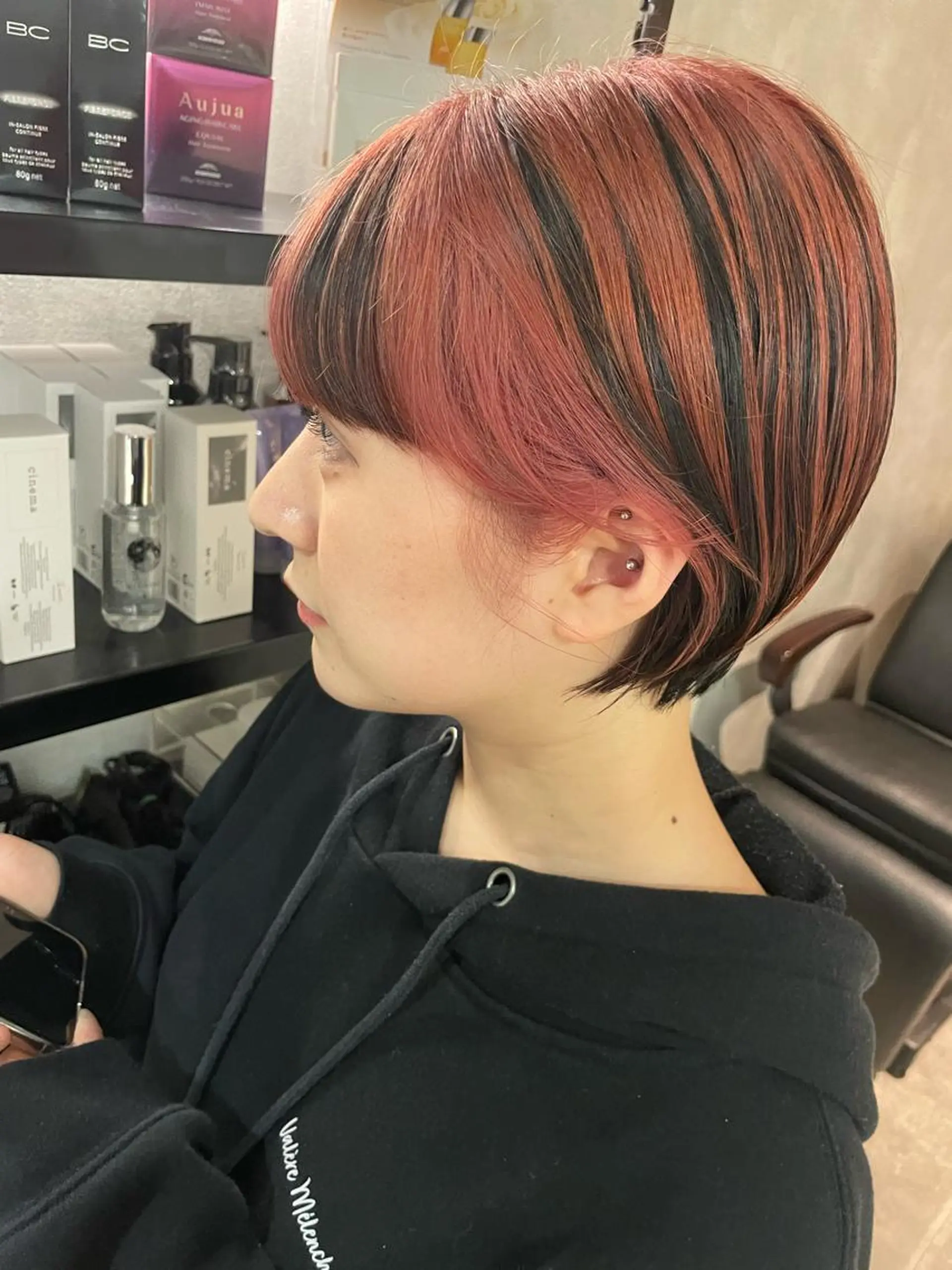 ショート カット ヘアカラー トレンド透明感カラー 大貫 昂涼 🐹のヘアスタイル