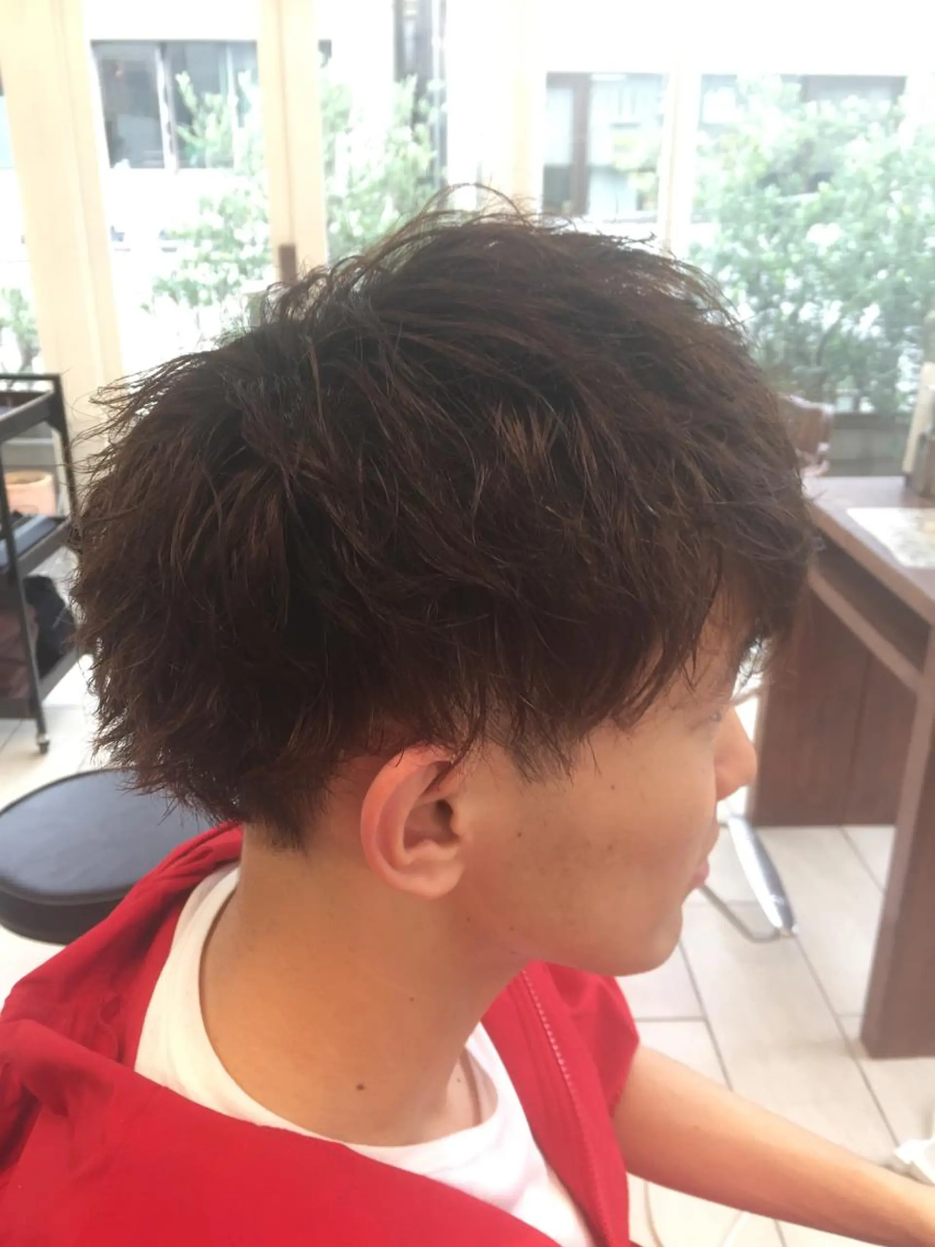 カラー パーマ ヘアアレンジ メンズ メンズパーマの巨匠 鈴木純のヘアスタイル