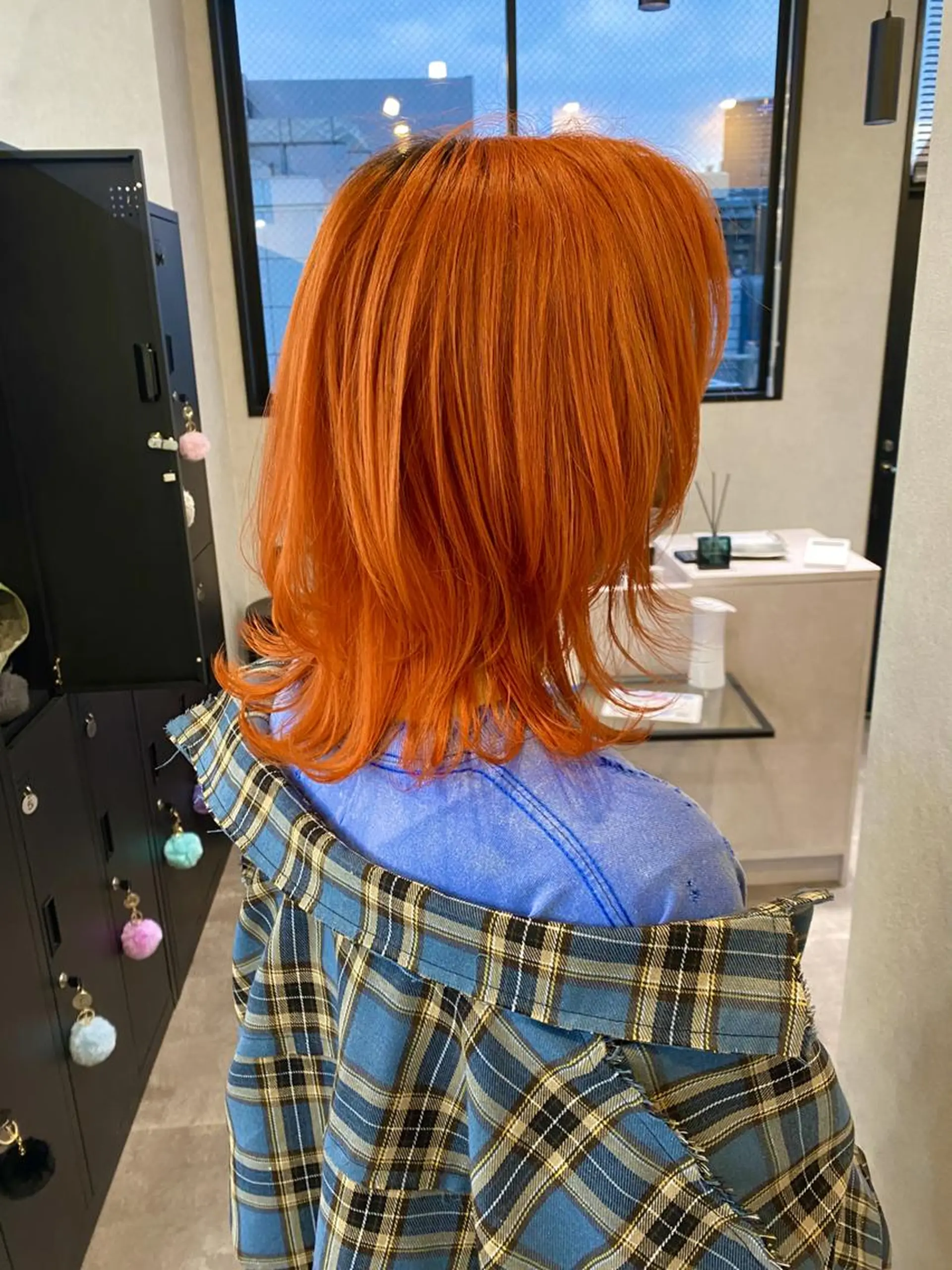 セミロング ハイライト❣️バレイ ヤージュ❣️　ykrのヘアスタイル