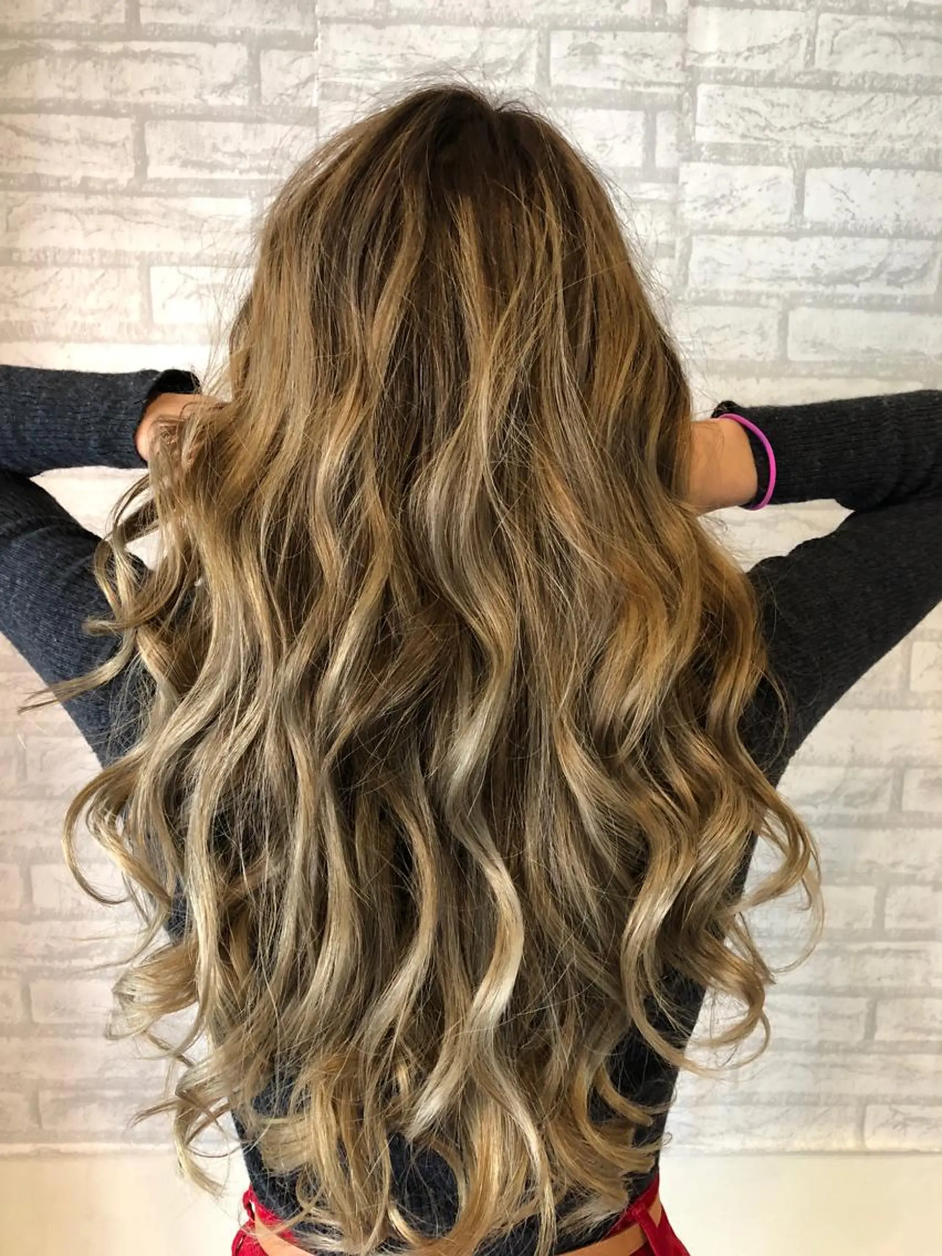 ミディアム カラー ハイライトカラー 外国人風カラー ハイライト カット ヘアカラー トリートメント JIL BLAN 京都のヘアスタイル