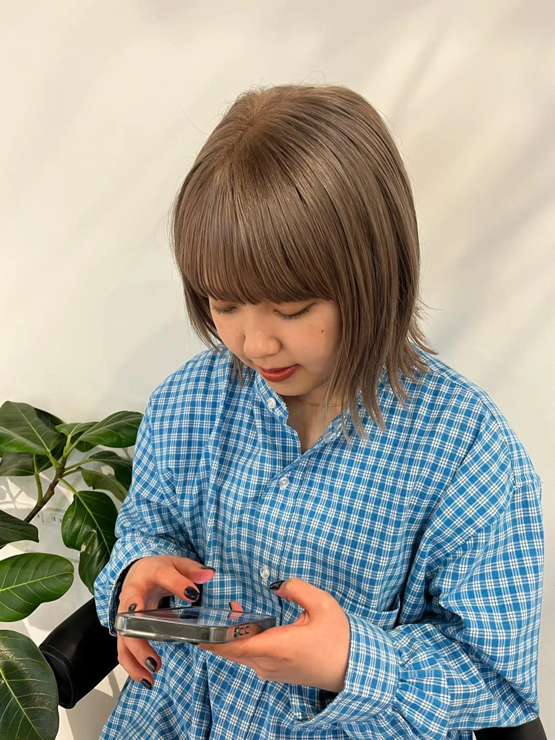 ミディアム ボブ fit　stand所属・ハルカ/ fit standのヘアスタイル