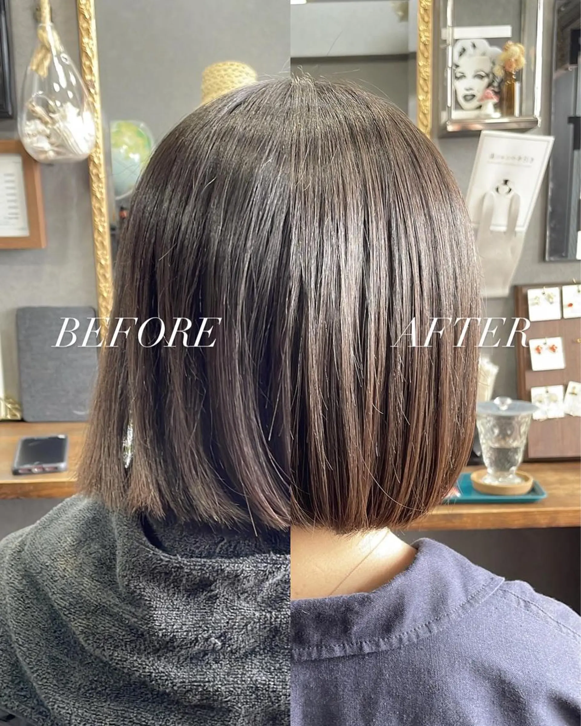 ショート 髪質改善 トリートメント カット トリートメント サダハルカ ｜chouetteのヘアスタイル