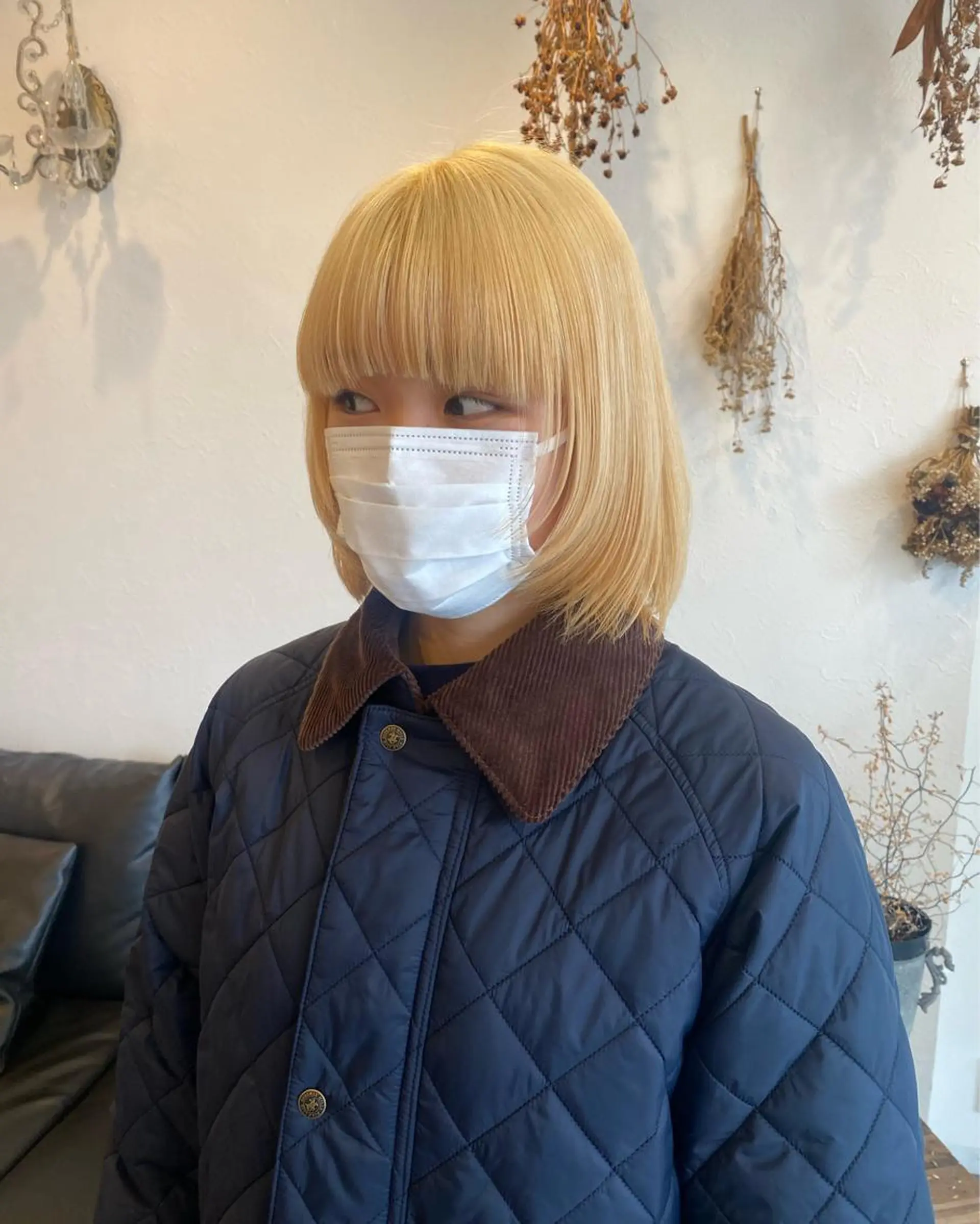 ミディアム ヘアカラー botan🦖*･ amiのヘアスタイル