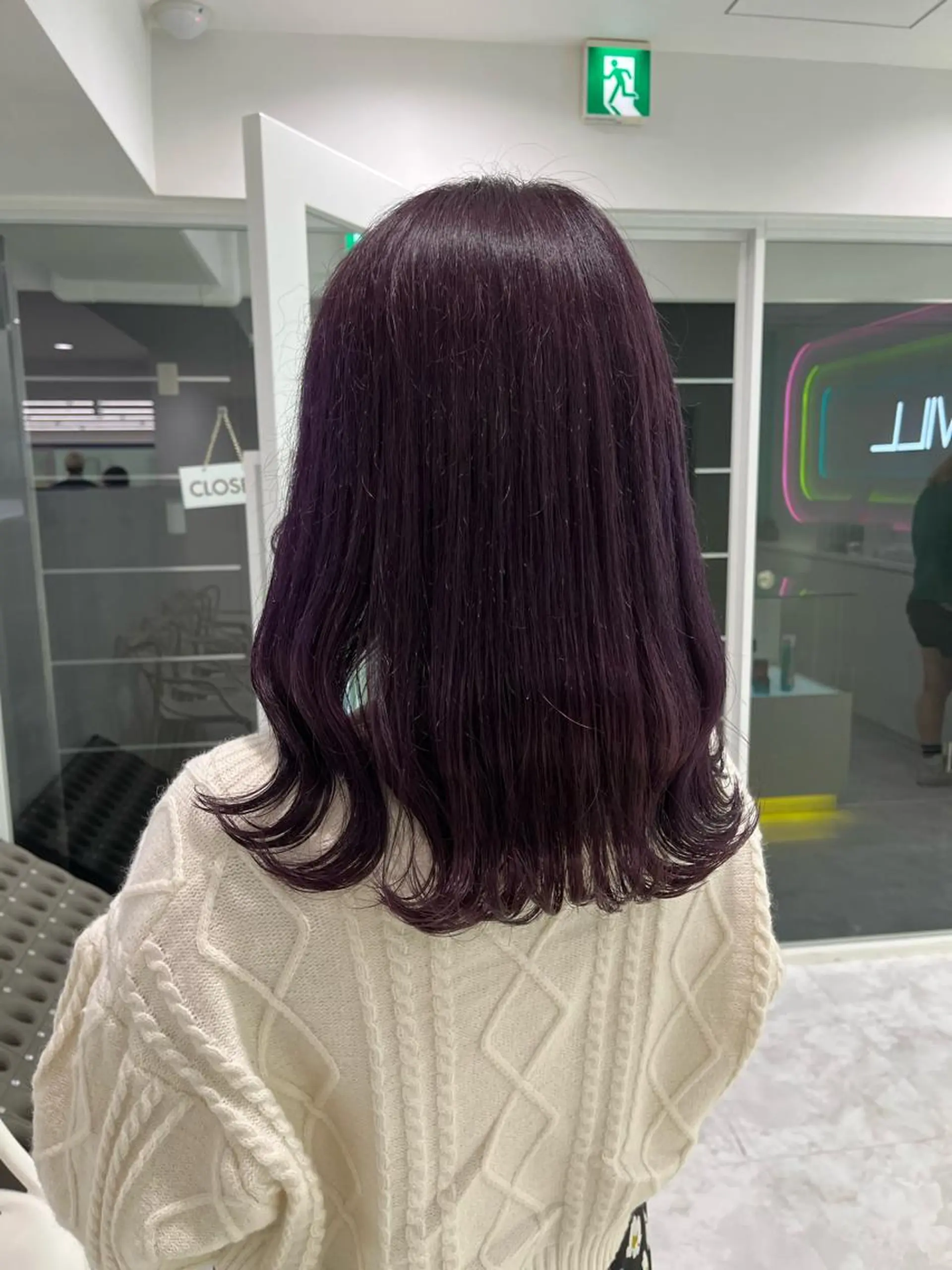 セミロング ヘアカラー トリートメント ヘッドスパ ヘアセット 🌿透明感カラー‪ 縮毛矯正✨かずきのヘアスタイル