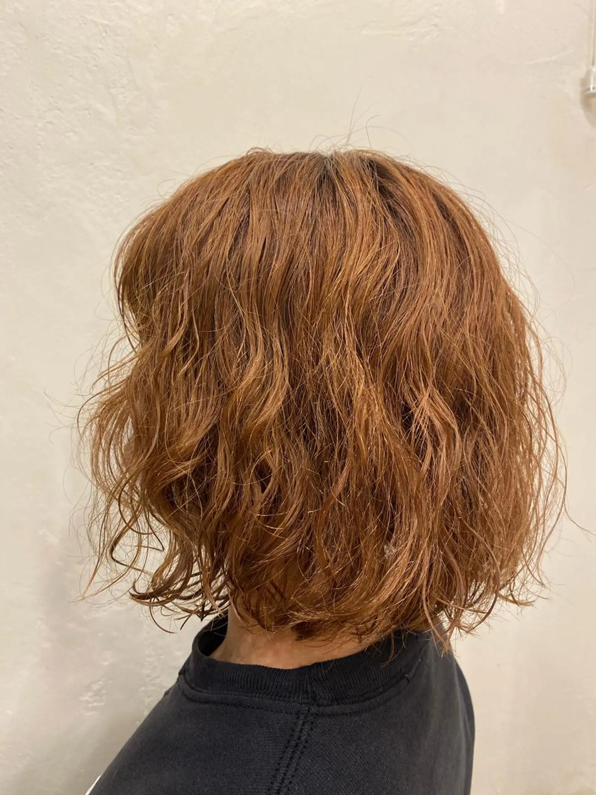 ミディアム カラー パーマ ヘアアレンジ stylist田口 祐歩のヘアスタイル