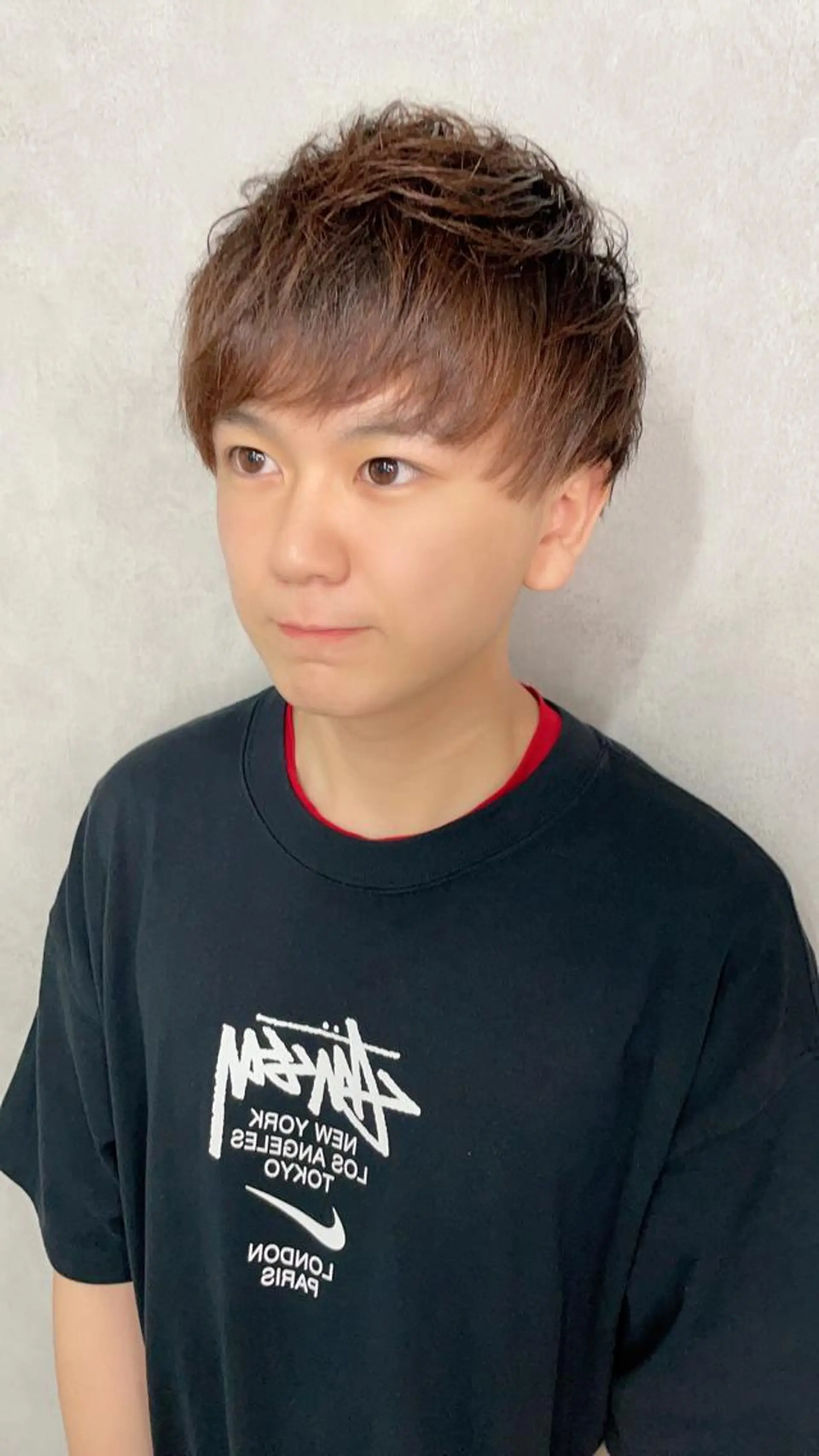ショート メンズ カット パーマ トリートメント ヘアセット TETISS所属・💈メンズパーマ 南谷💈のヘアスタイル