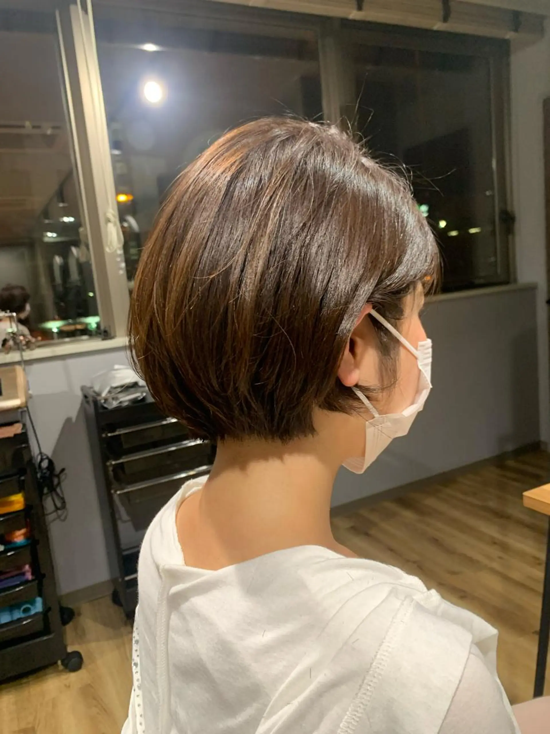ショート カット ヘアカラー トリートメント LIME HAIR DESIGN所属・髪質改善 LIME 長野駅のヘアスタイル