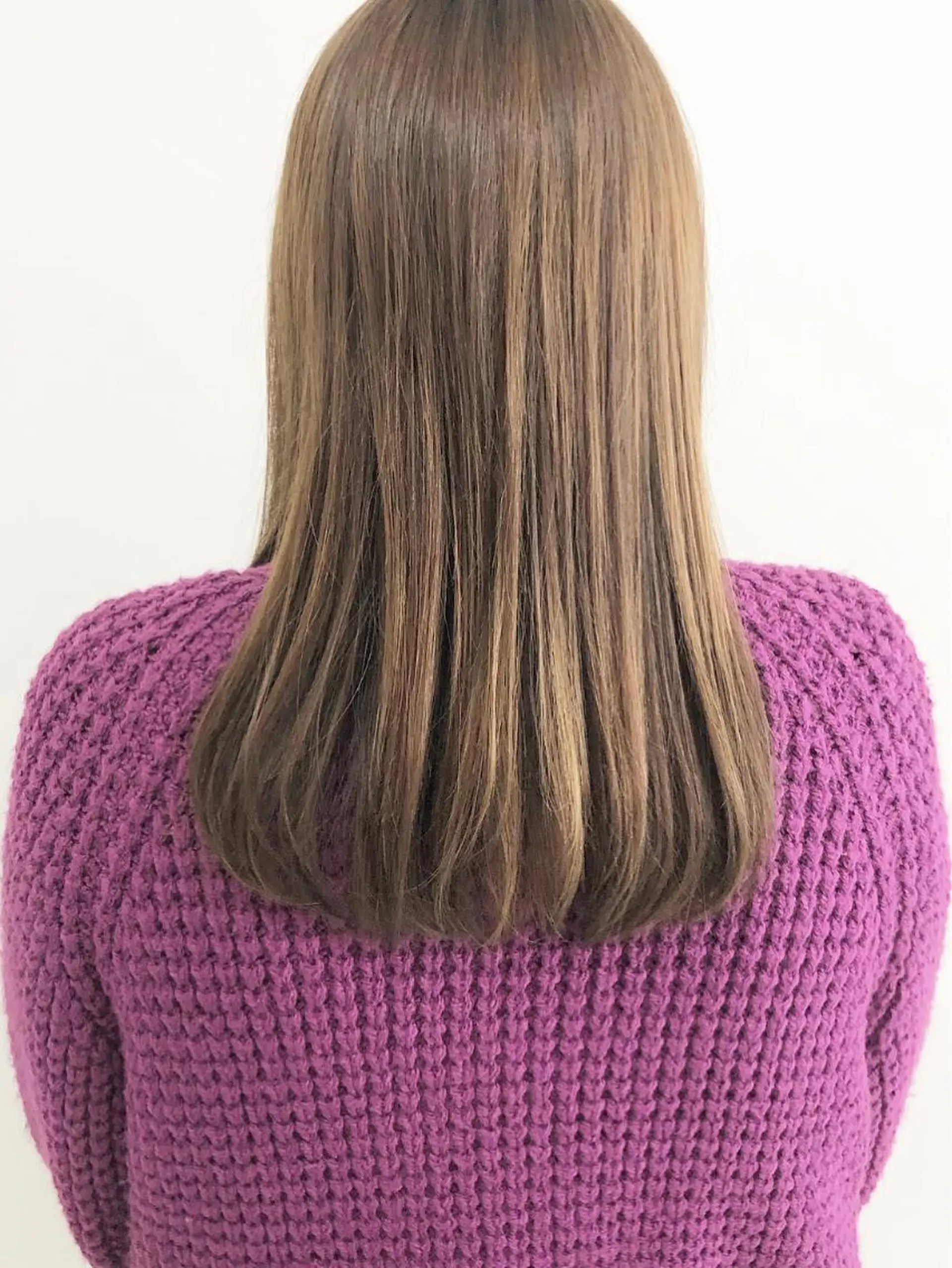 ミディアム カラー お洒落パーマ/ 艶カラー/michiのヘアスタイル