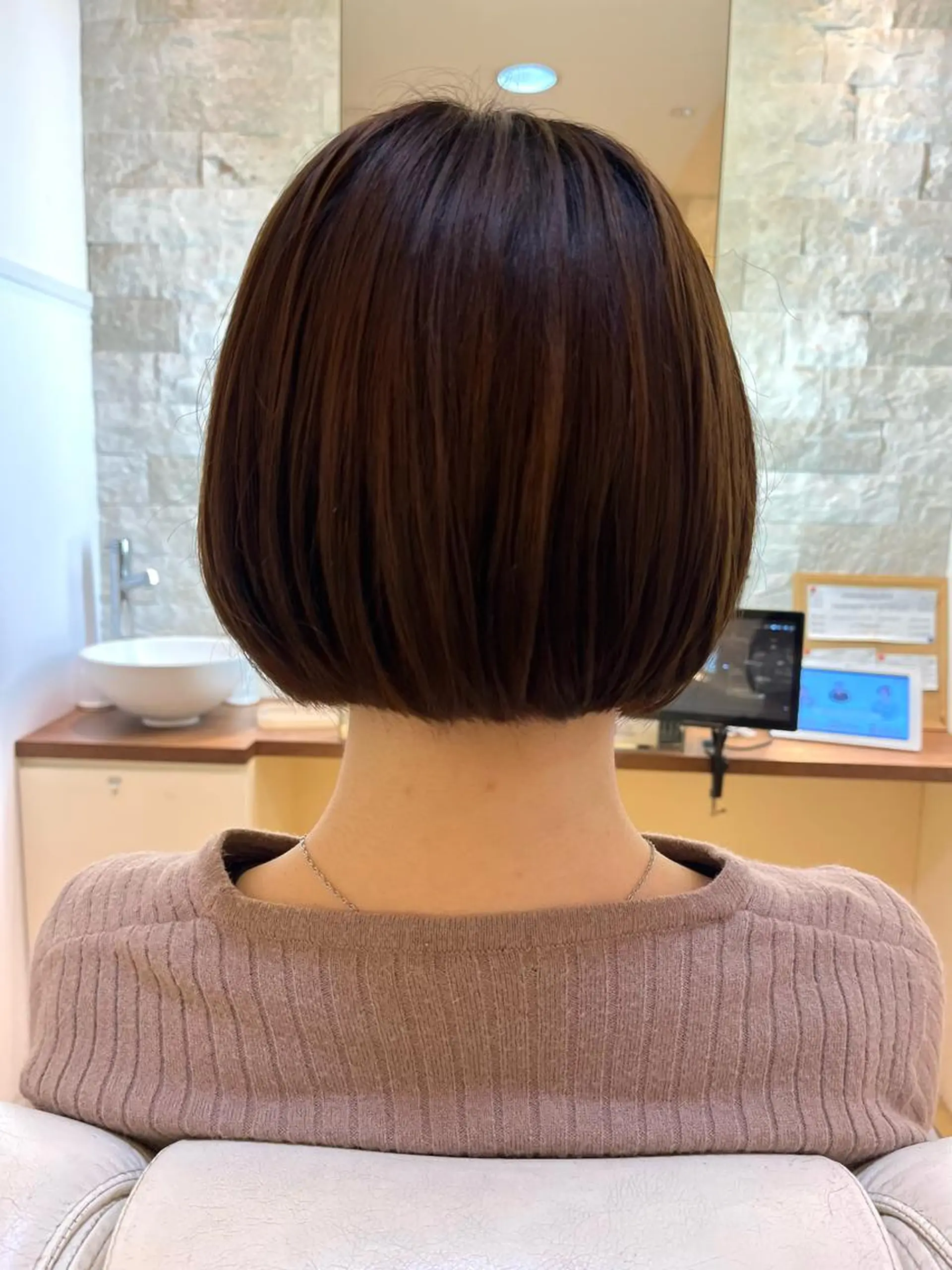 ショート ボブ カット トリートメント 後藤 瑞季のヘアスタイル