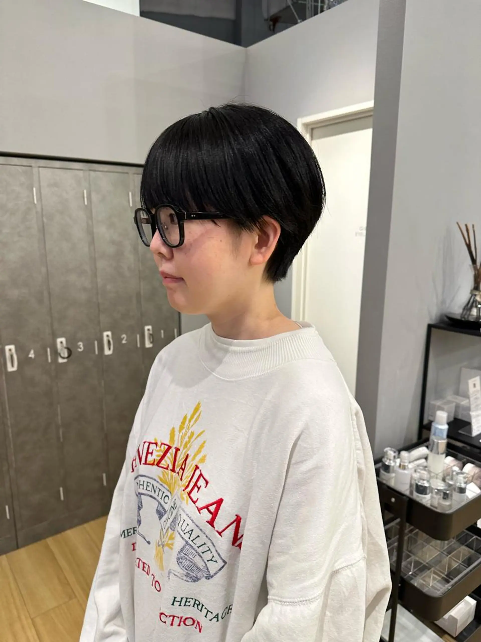ショート Defi梅田 岡 宗杜のヘアスタイル