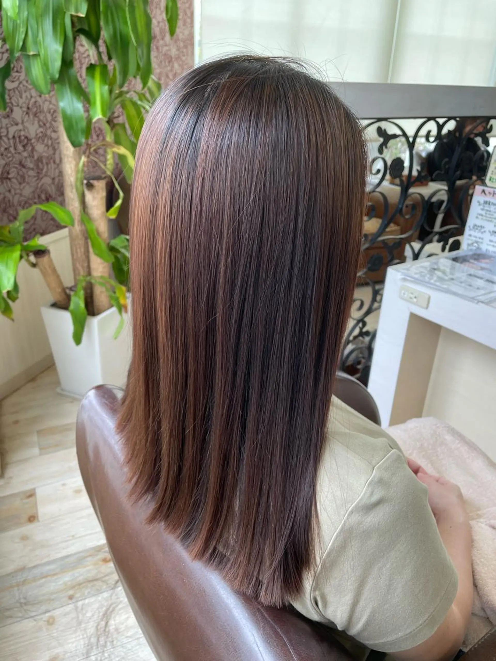 ロング Crén by marie 真嘉比店所属・東恩納 誠のヘアスタイル