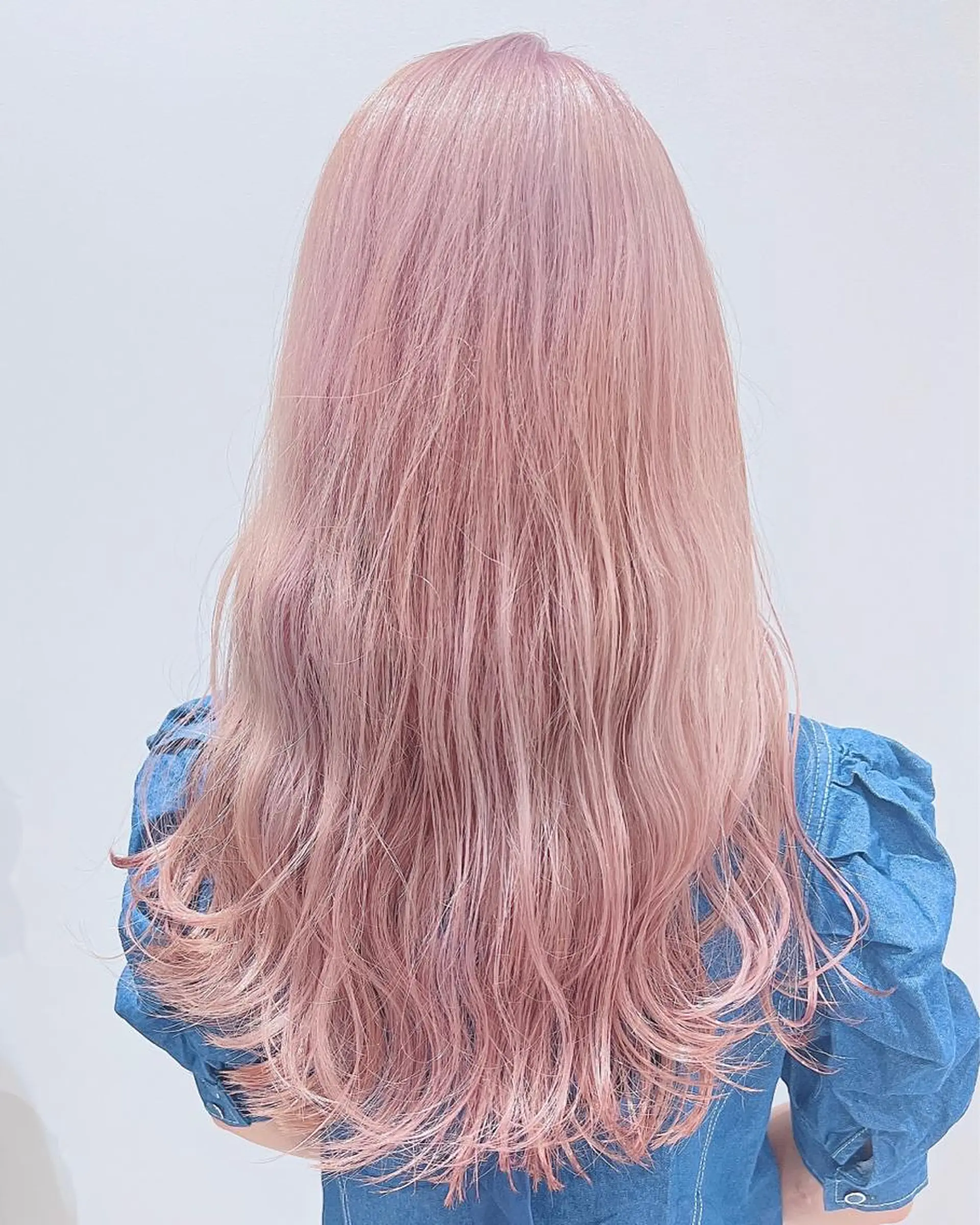 セミロング カラー ベージュカラー ピンクカラー ピンクベージュ マツエクmarry池袋所属・マツエクモデル無料 marry 池袋秦のマツエク・マツパデザイン