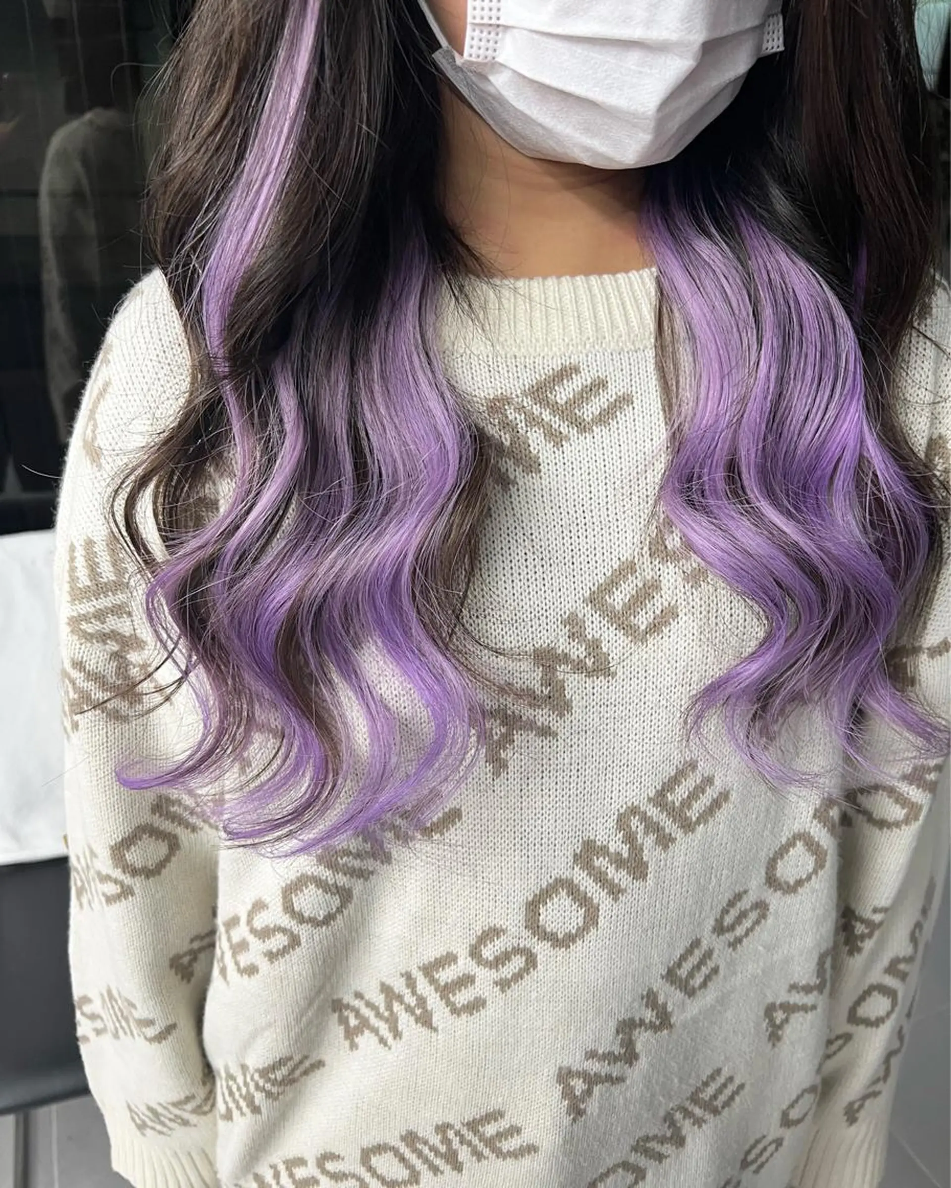 ロング カラー インナーカラー エクステ Lapis 池袋店所属・MASHIRO 🩵Lapis池袋店のヘアスタイル