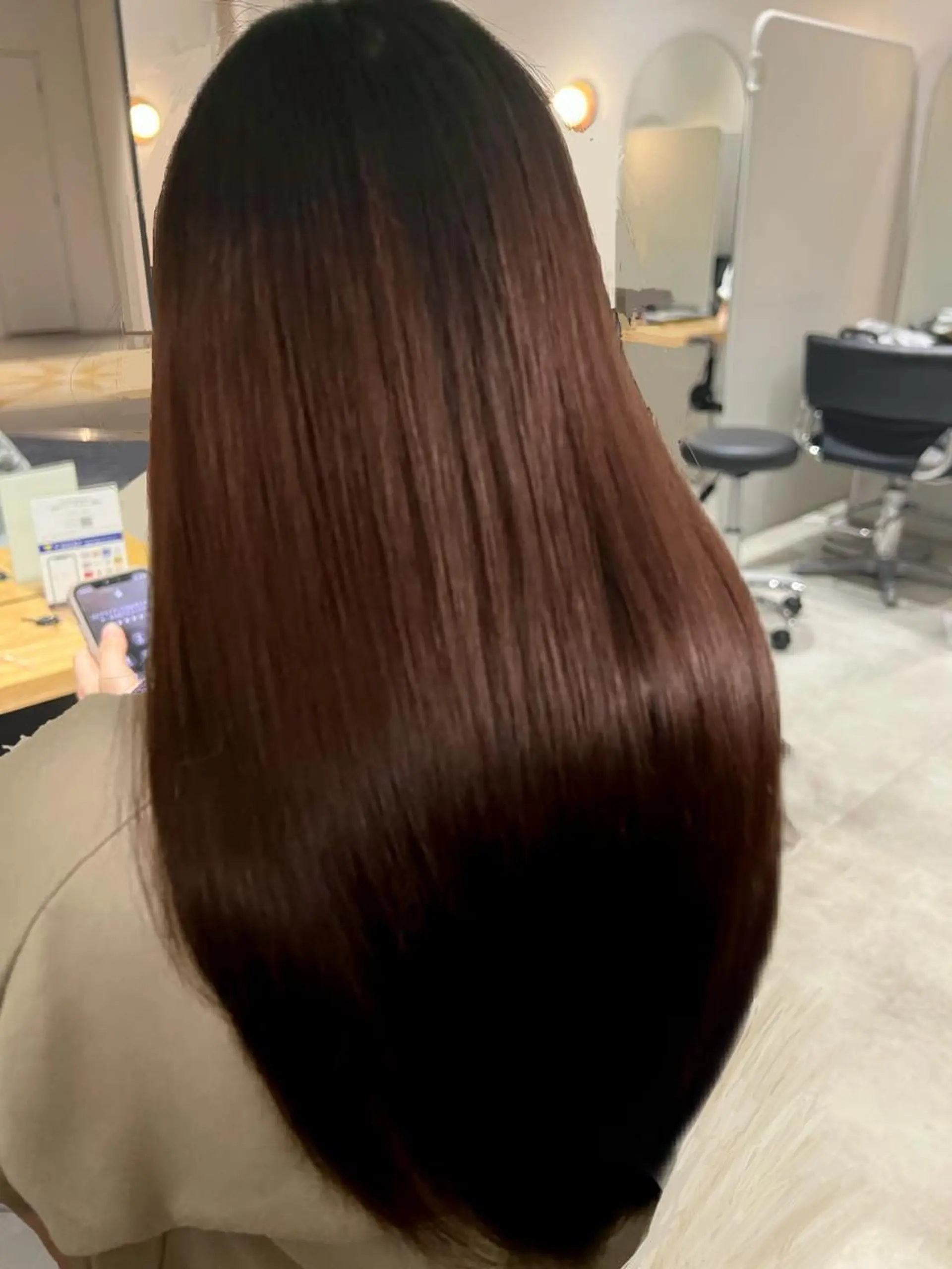 ロング トリートメント ゴートゥデイシェアサロン表参道店所属・24時間受付可🕒 艶髪のヘアスタイル