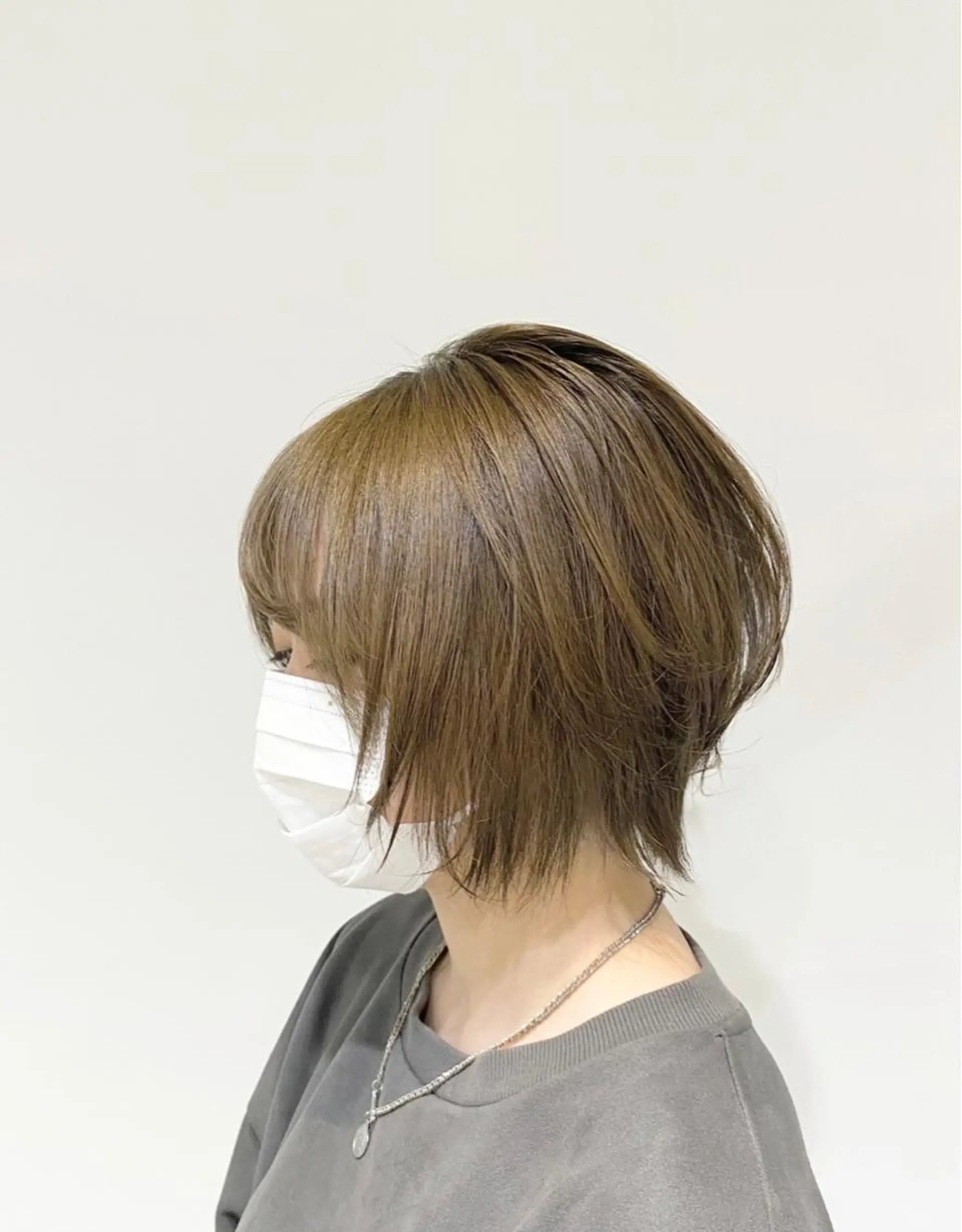 ショート ヘアカラー トリートメント motel所属・モデルや芸能人も通う ✨マンツーマンサロンのヘアスタイル