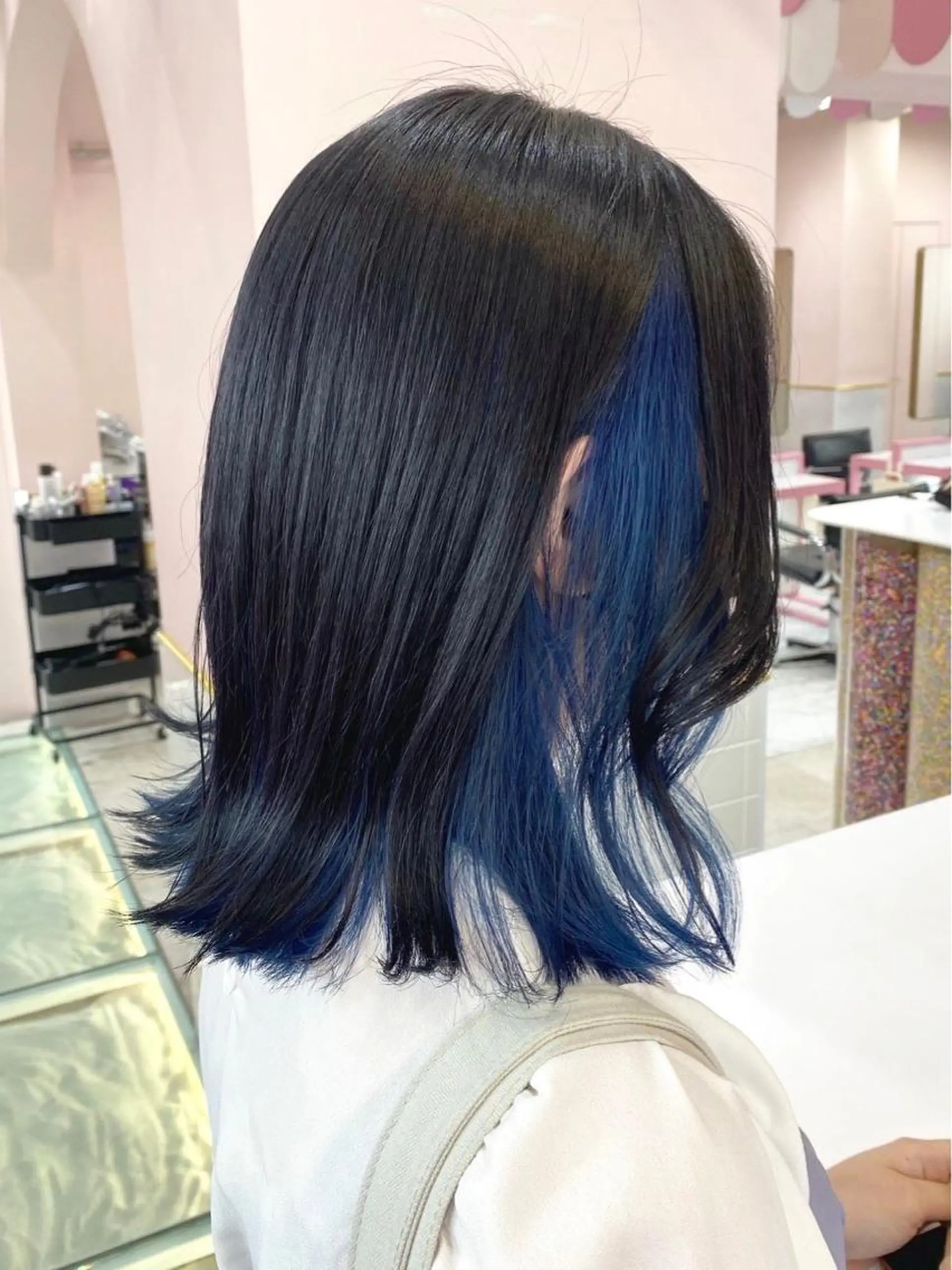ミディアム ヘアカラー SALOWIN横浜所属・𓍯韓国style/ 髪質改善𓍯中村和希のヘアスタイル