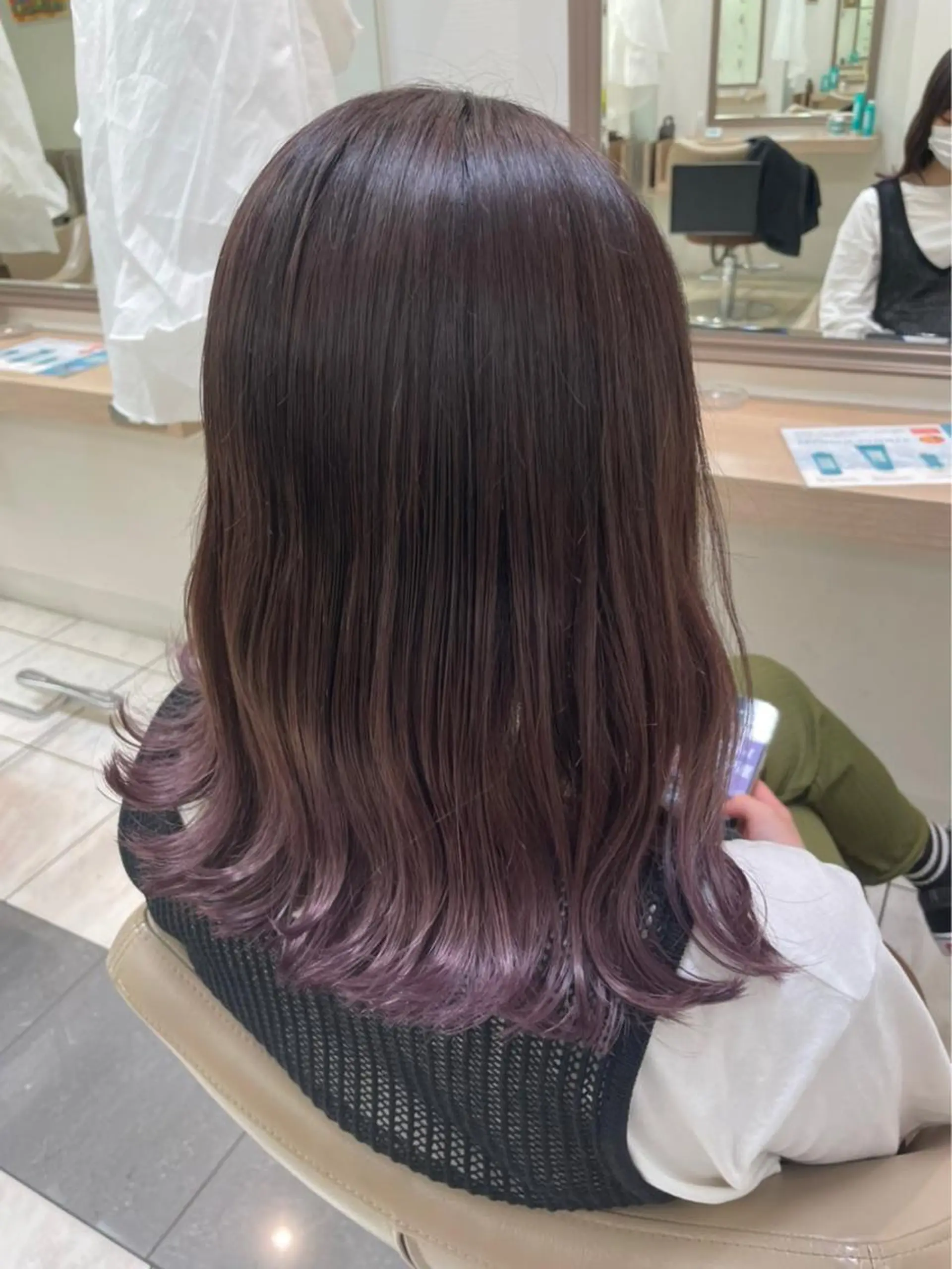 カラー 🧸Ash国立店 松澤実咲🧸のヘアスタイル