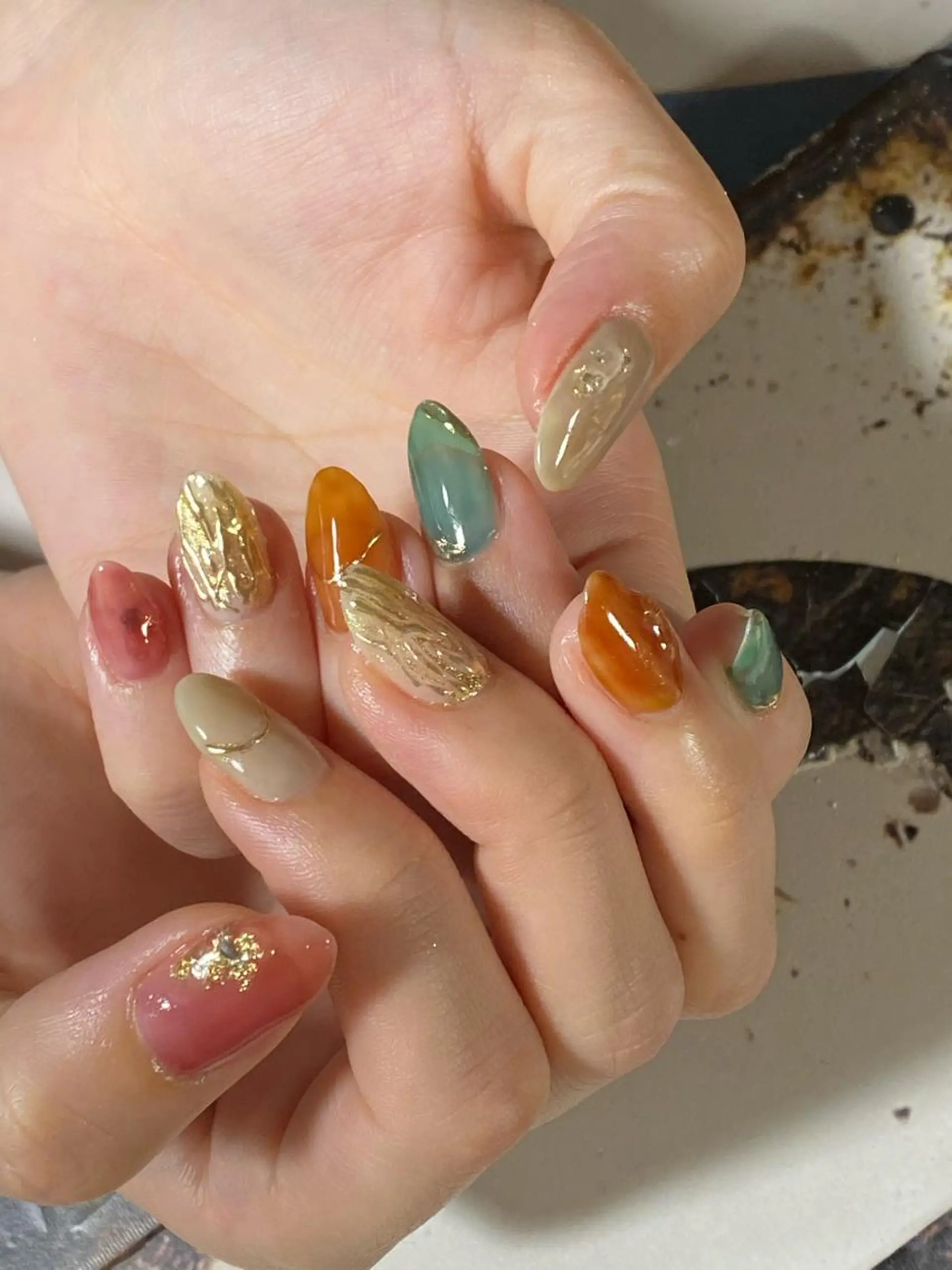 ネイル ハンドネイル 田淵 聖子のマツエク・マツパデザイン