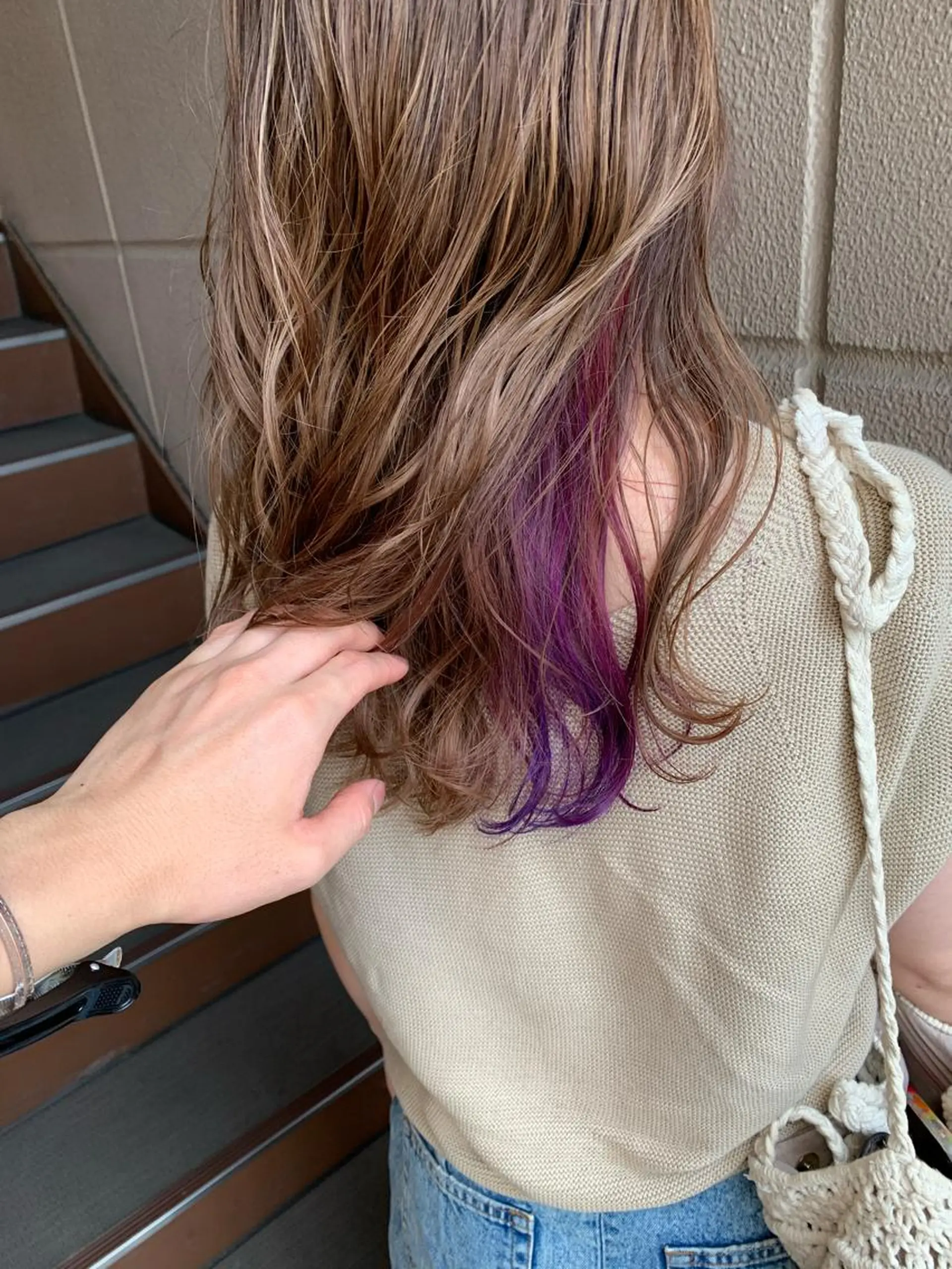 セミロング カラー Joule 大分メンズのヘアスタイル