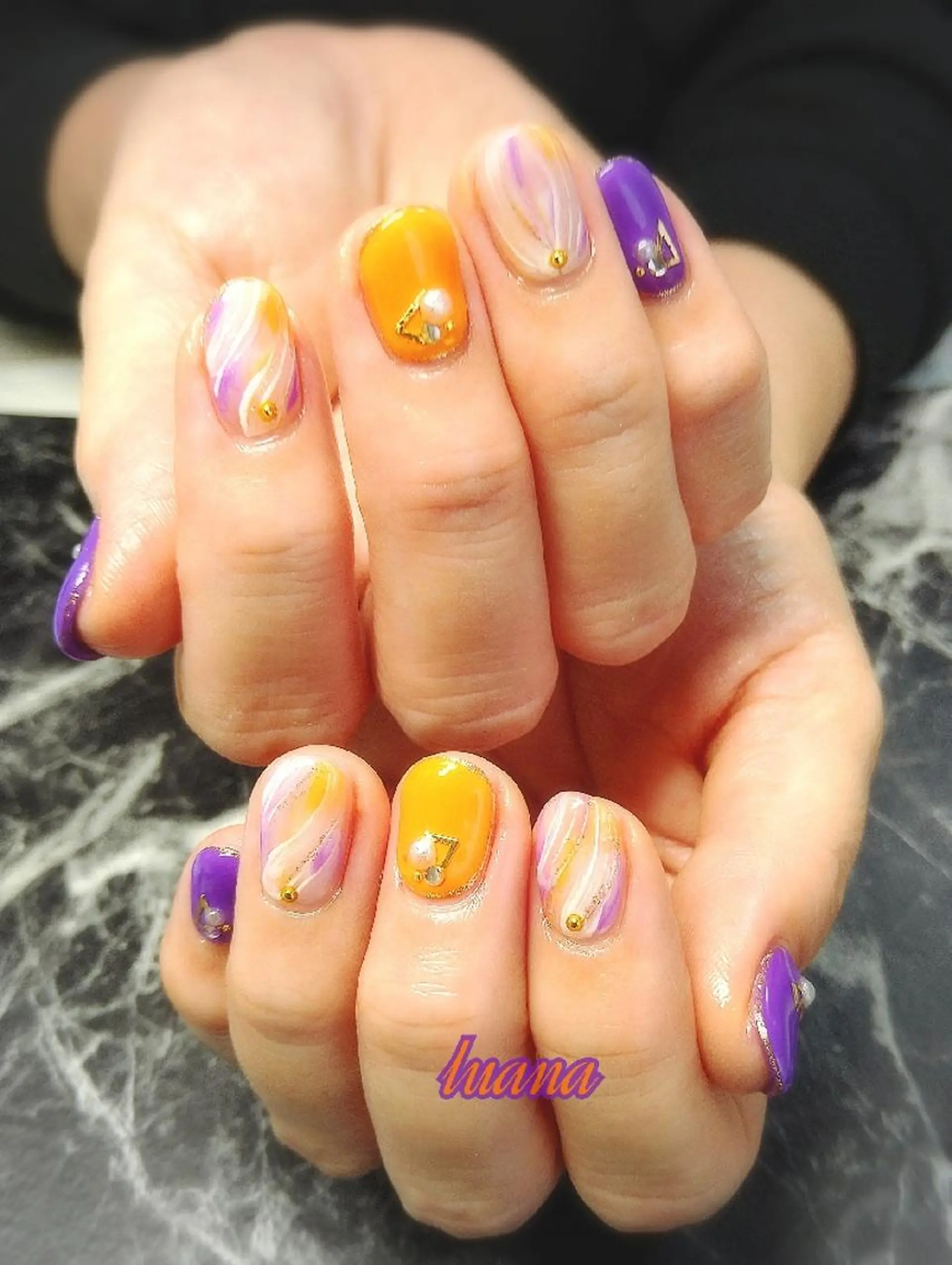 ネイル ハンドネイル LUANA  TAKAHASHIのネイルデザイン