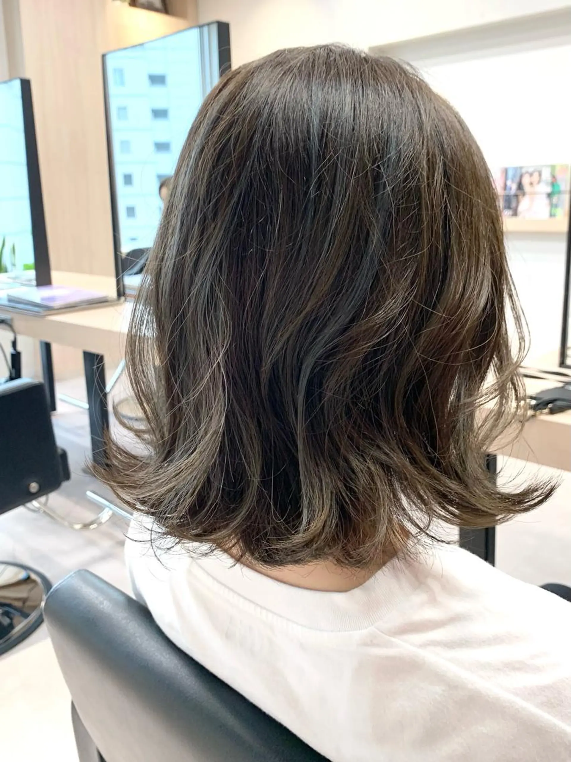ミディアム カラー カット ヘアカラー トリートメント ❤️Ruminate 日暮里店❤️のヘアスタイル