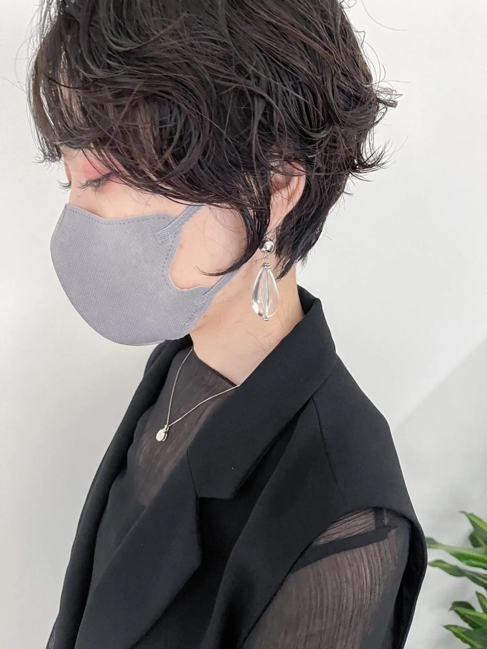 ショート パーマ ショートヘア カット パーマ ハイトーンカラー RYUのヘアスタイル