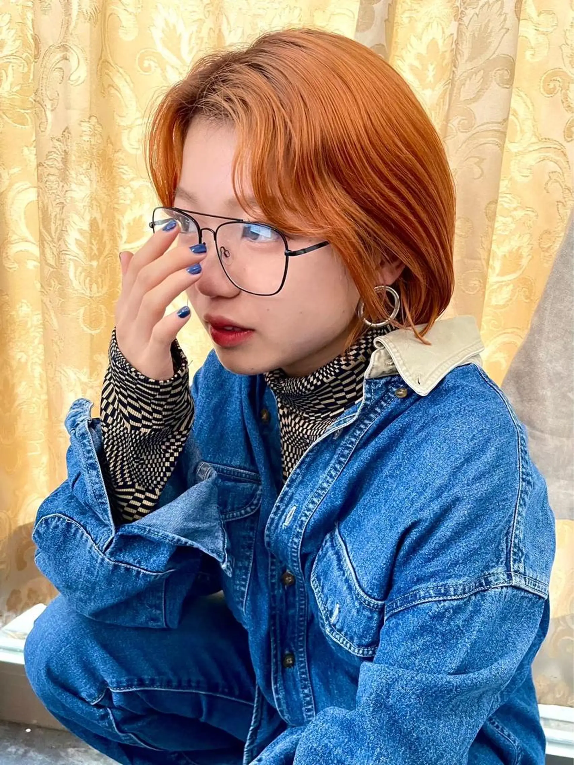 ショート ショートヘア ヘアカラー トリートメント ｰYUIMARLｰ momokaのヘアスタイル