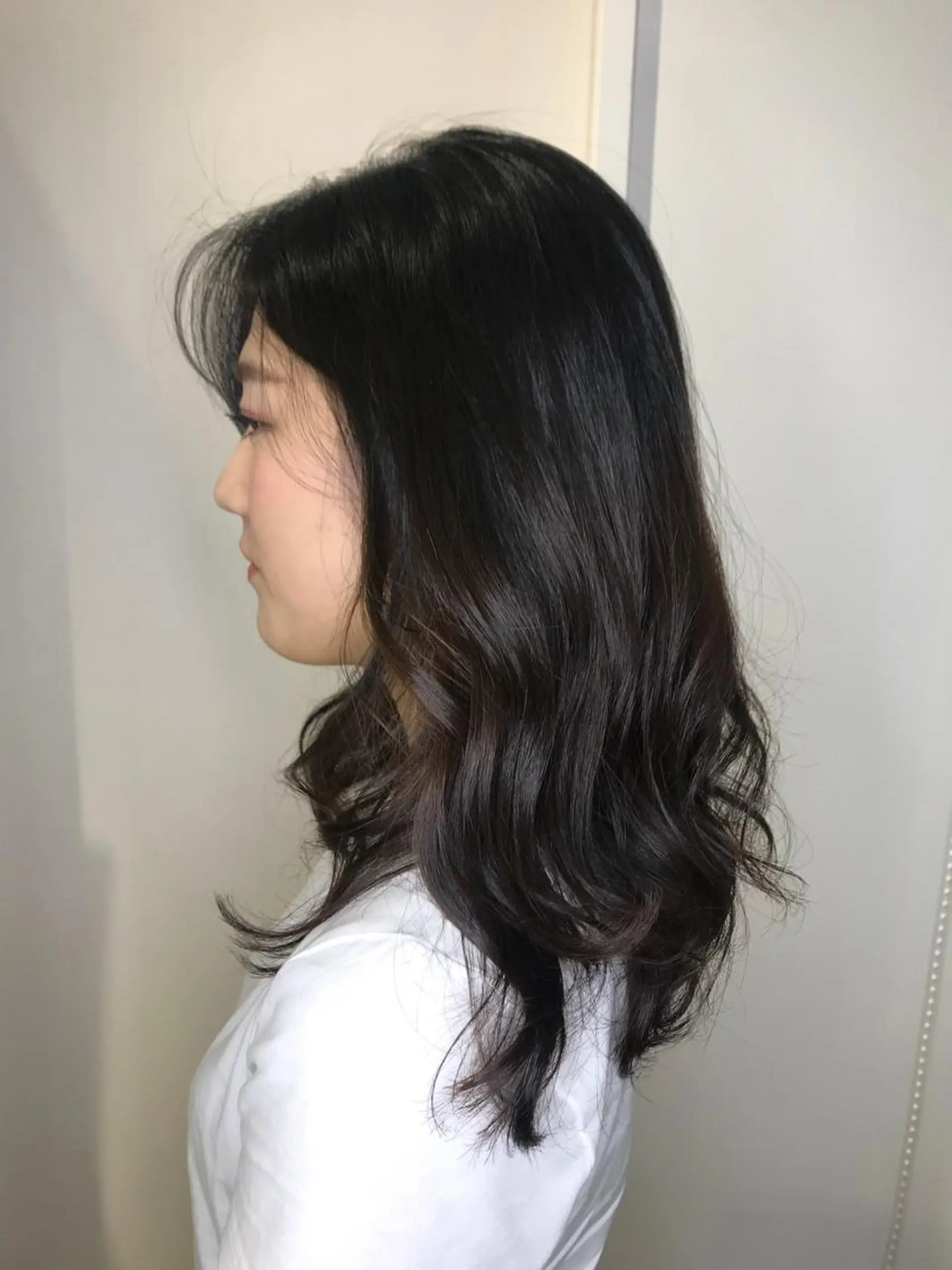 セミロング 寺山 佳貴のヘアスタイル