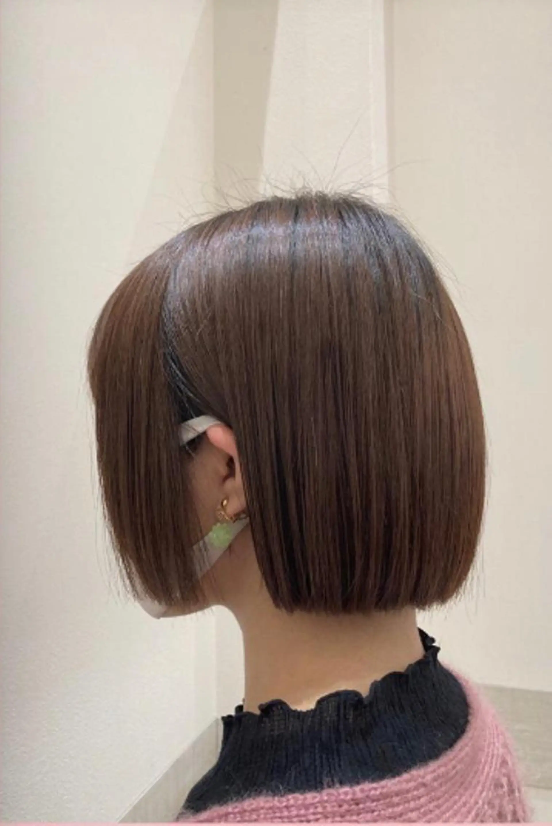ショート ボブ 佐藤 睦月のヘアスタイル