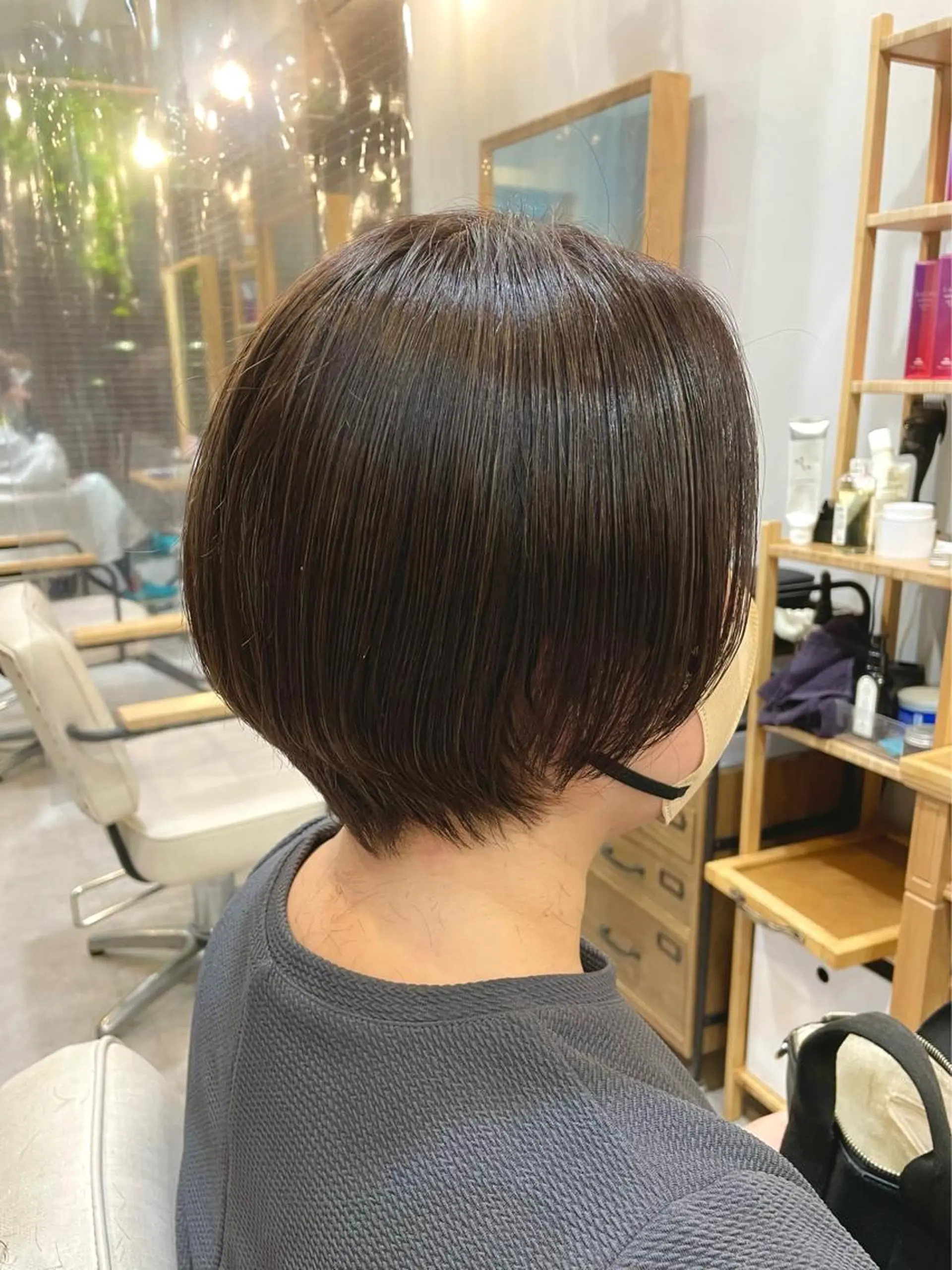 ショート カット ヘアカラー トリートメント 🌈ショートボブ⚪︎ 暖色🌈村山武史のヘアスタイル
