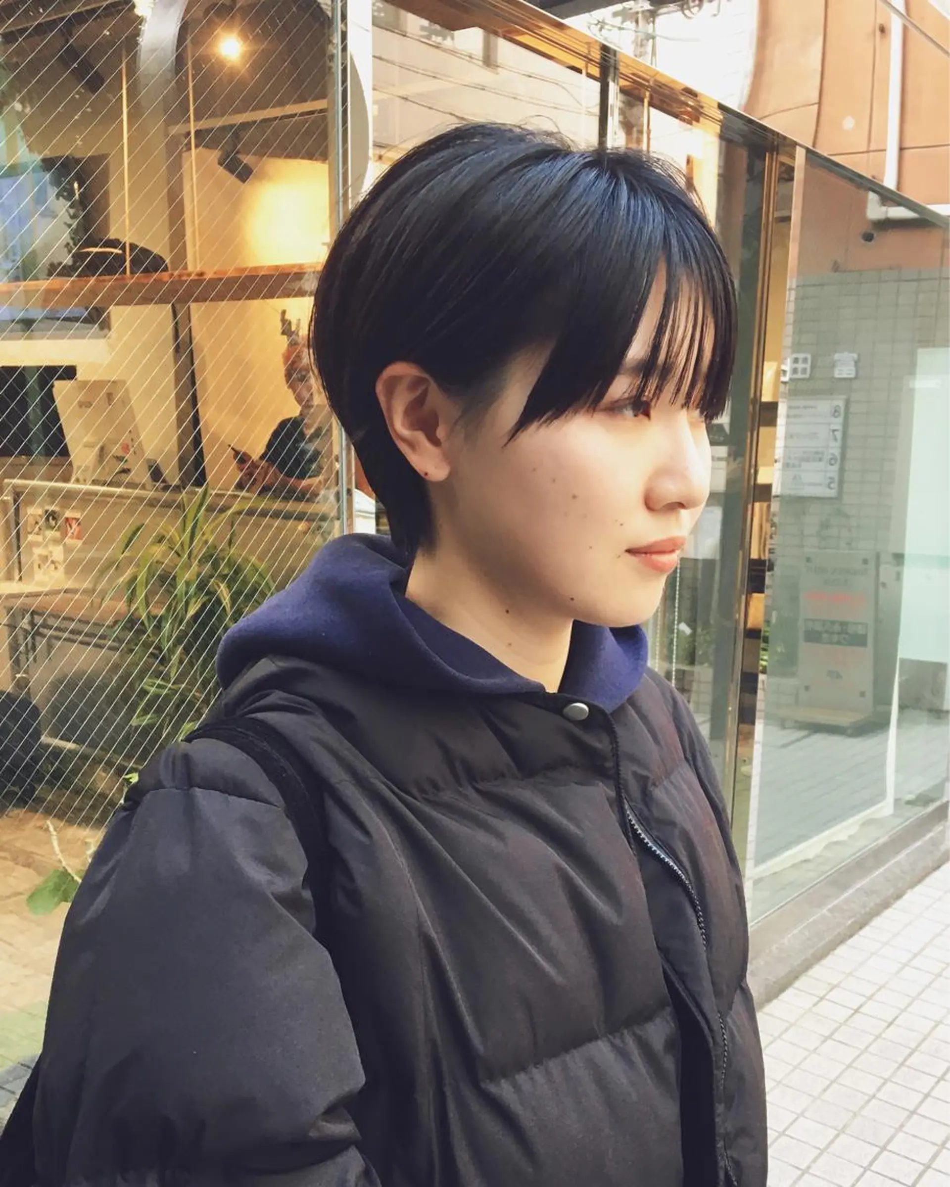 ショート カラー ハンサムショート ショートヘア 永田〈店長#レイヤー #ウルフ#ハイトーンのヘアスタイル