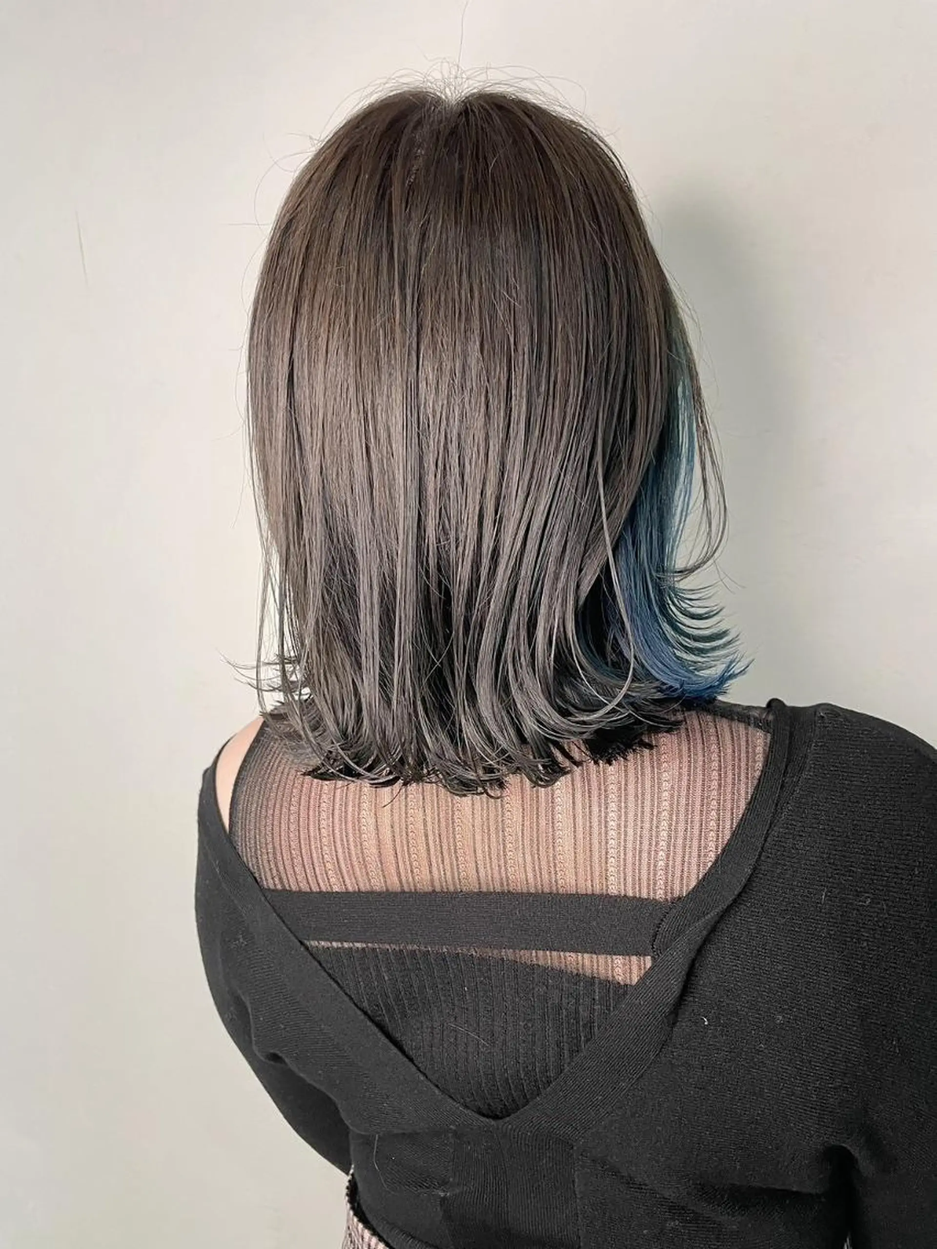 セミロング カラー ダブルカラー グラデーションカラー ハイライトカラー イルミナカラー インナーカラー カット ヘアカラー BUCKS【天王寺】 バックス【駅30秒】のヘアスタイル