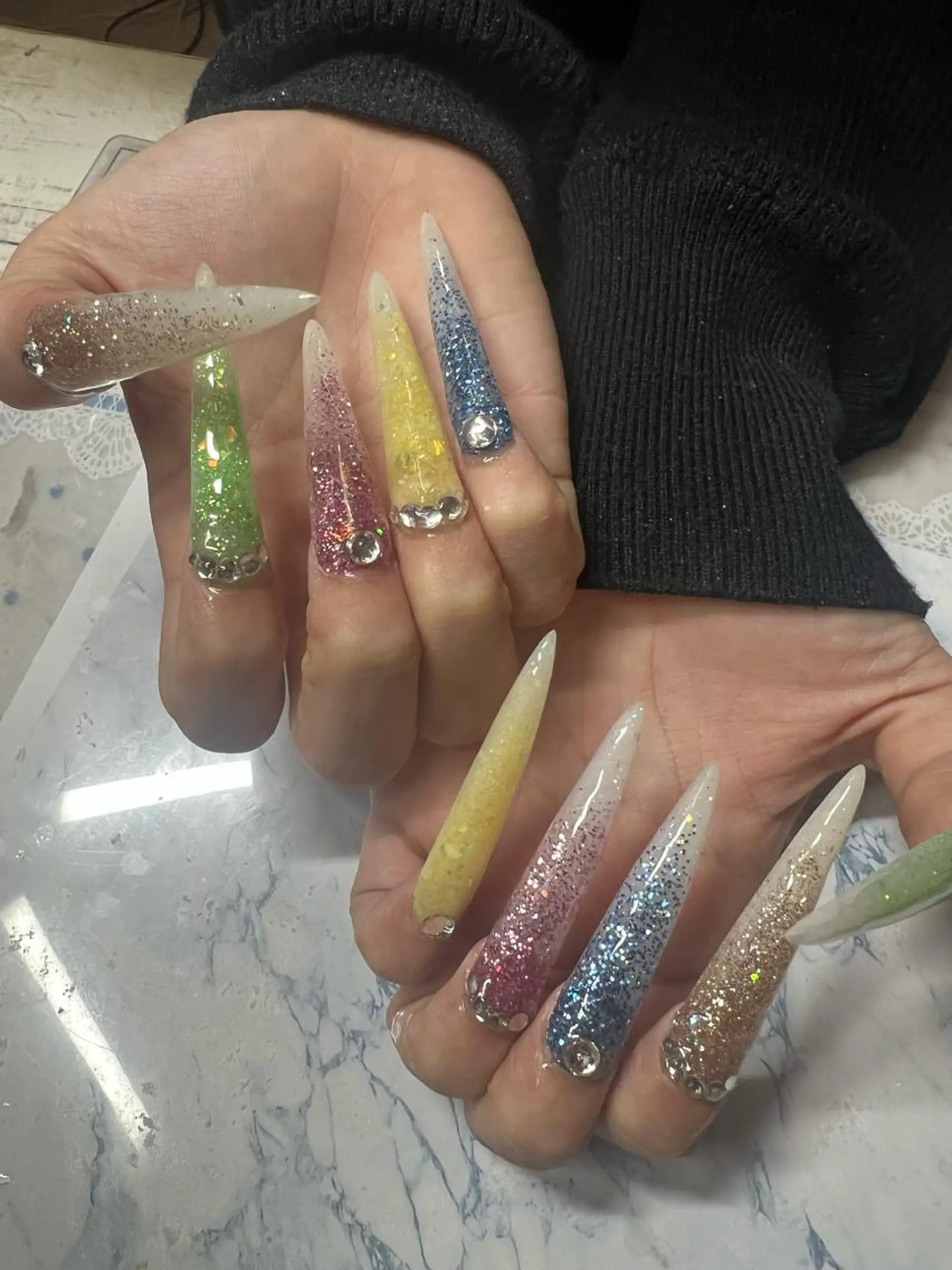 ネイル 星 亜也加のネイルデザイン