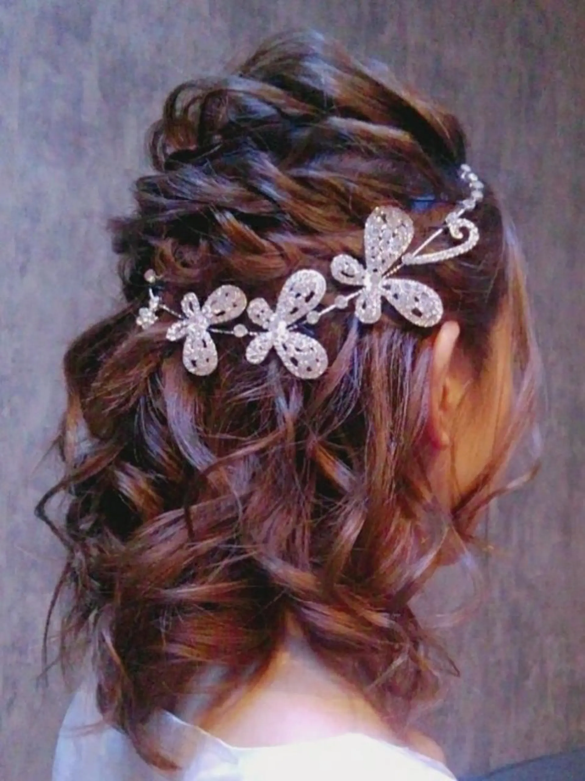 ヘアアレンジ セミロング Hair&Make  Delight*のヘアスタイル