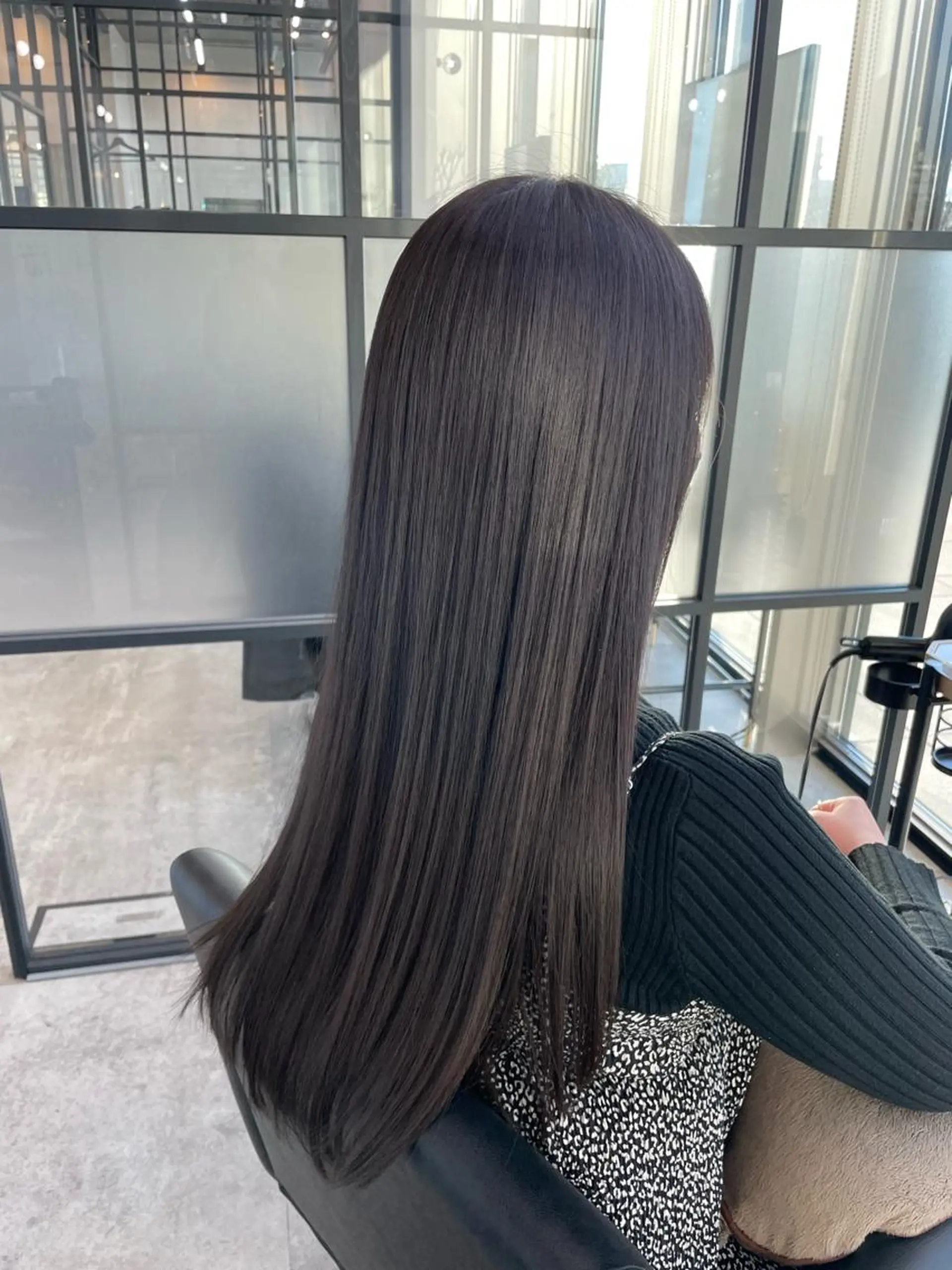 ロング カラー カット ヘアカラー トリートメント 柔らか透け感カラー 🌿ムロヤリョウスケのヘアスタイル