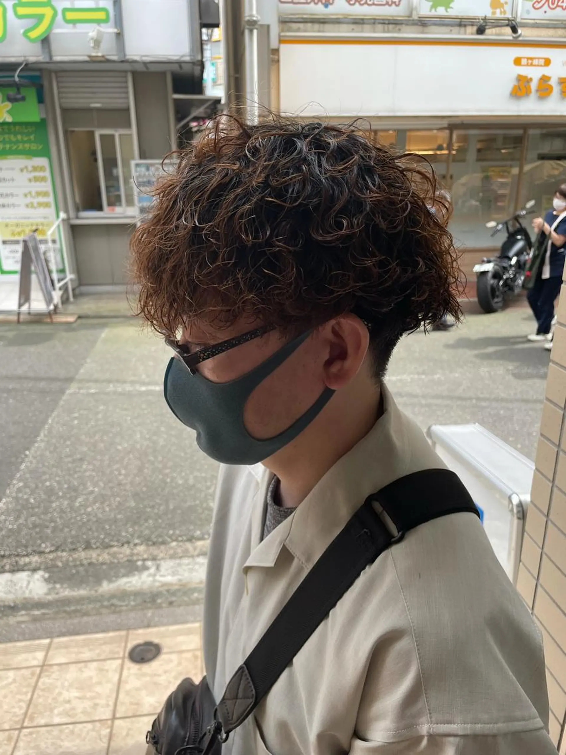 ショート パーマ メンズ 辻堂メンズ特化 YU-YAのヘアスタイル