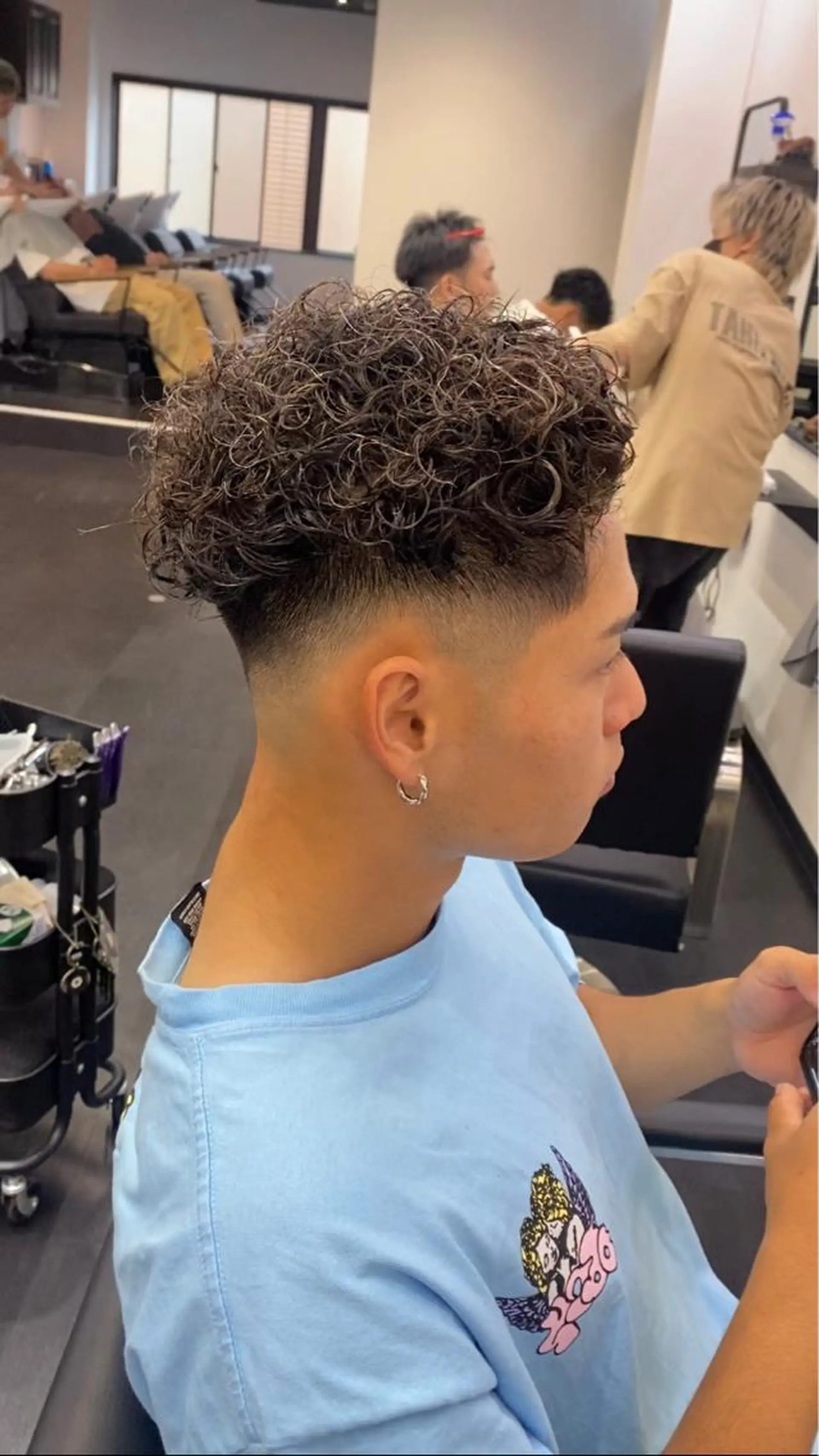 パーマ メンズ カット パーマ ヘアセット 🦁メンズ神特化🦁 12月限定/隆太郎のヘアスタイル