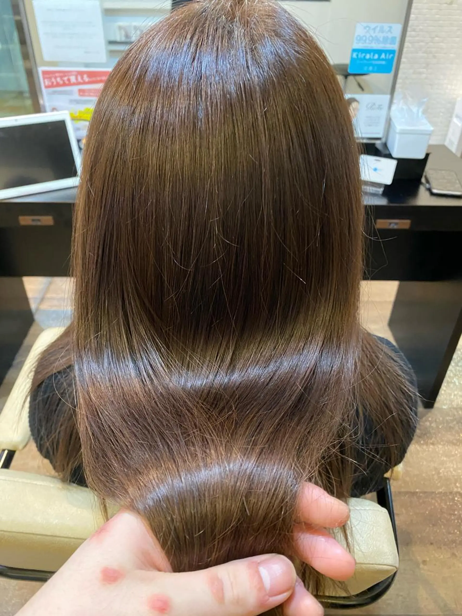 ロング カラー カット 縮毛矯正 トリートメント STYLE所属・山本 勝巳のヘアスタイル