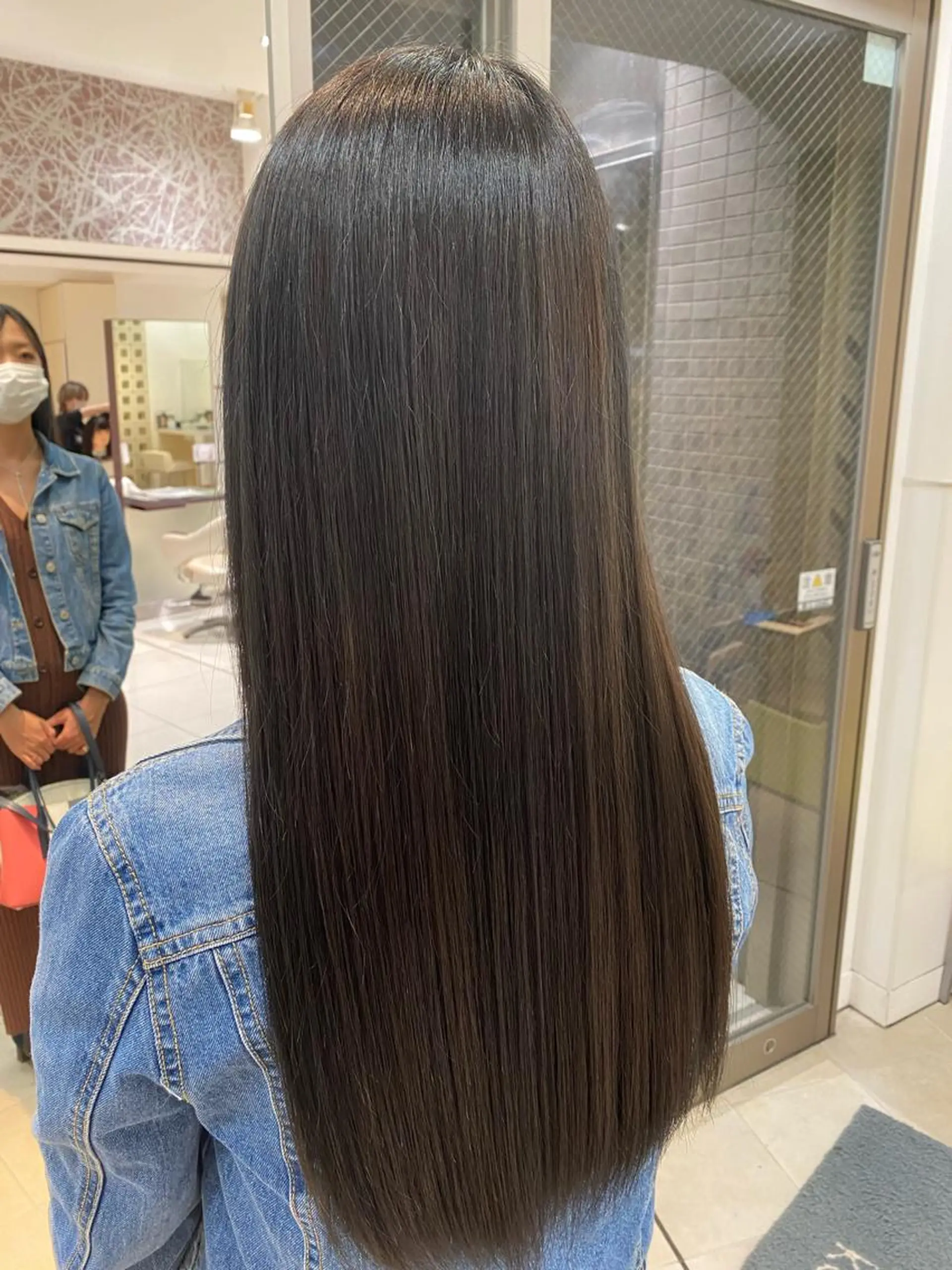 ロング カラー カット ヘアカラー トリートメント Aujuaソムリエ ❤️‍🔥今吉 晃太のヘアスタイル