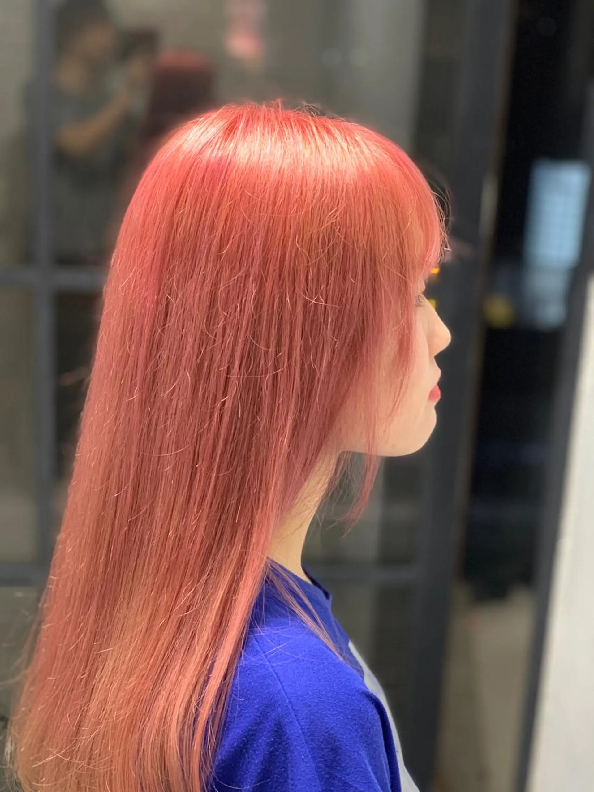 ロング カラー ピンクカラー ヘアカラー トリートメント LUXBE LUCE那覇イオン店所属・LUXBE LUCEのヘアスタイル