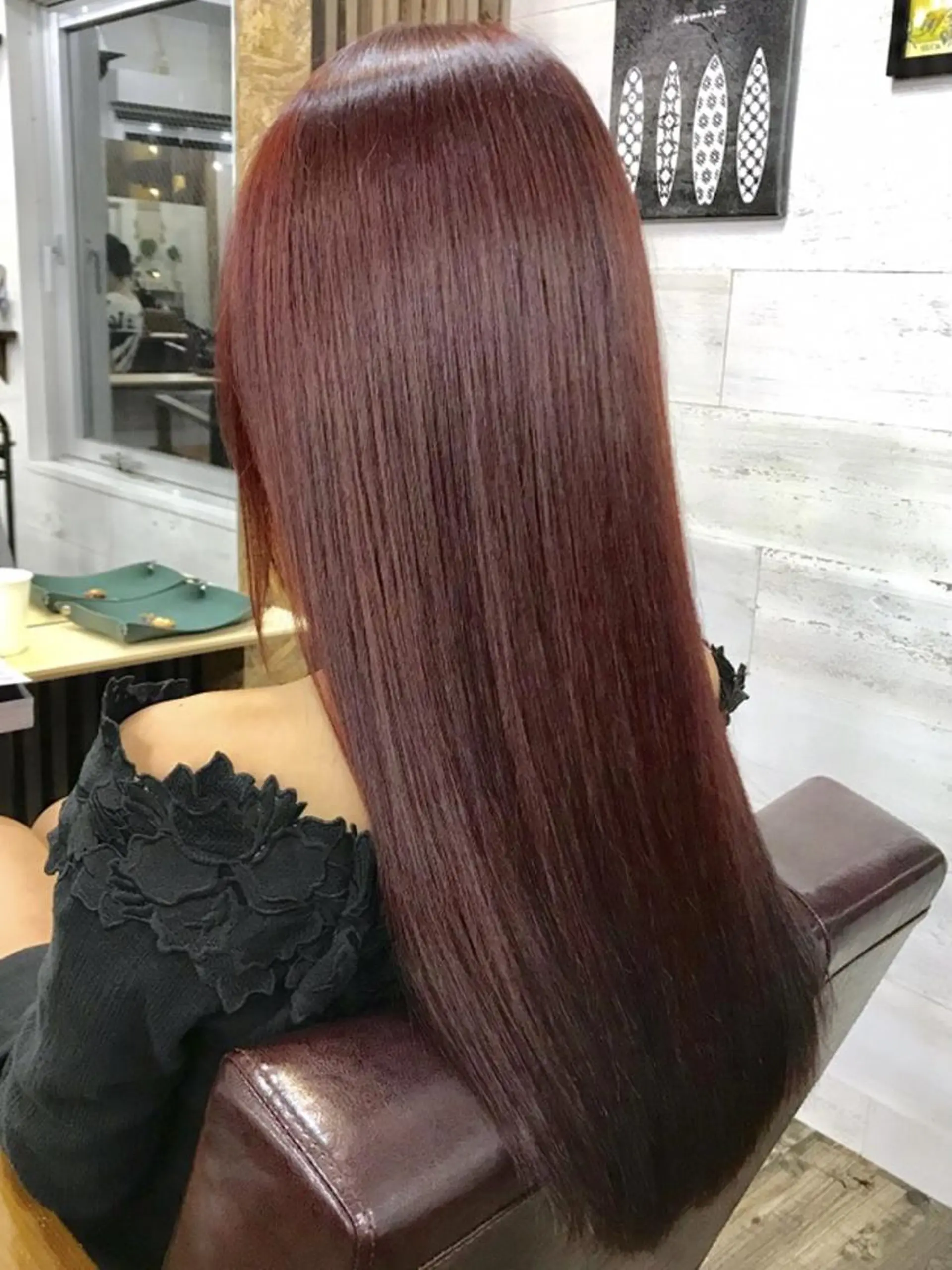 セミロング カラー ヘアカラー トリートメント プチプラ&ハイクオ リティ✰Lilly✰のヘアスタイル