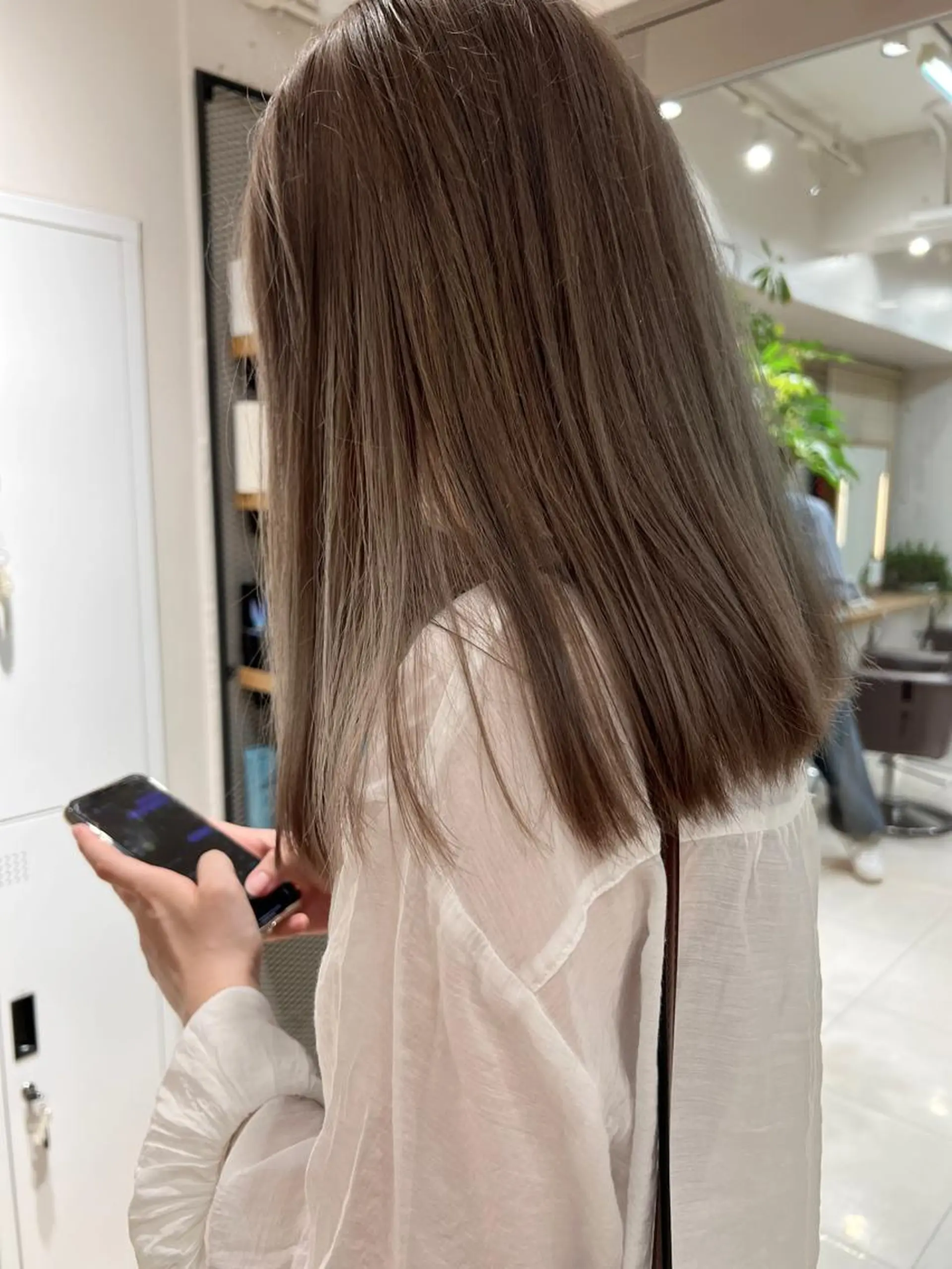 セミロング カラー ヘアアレンジ ブリーチ ブロンド カット ヘアカラー トリートメント 🌿ショートカット/ パーマ/淳平のヘアスタイル