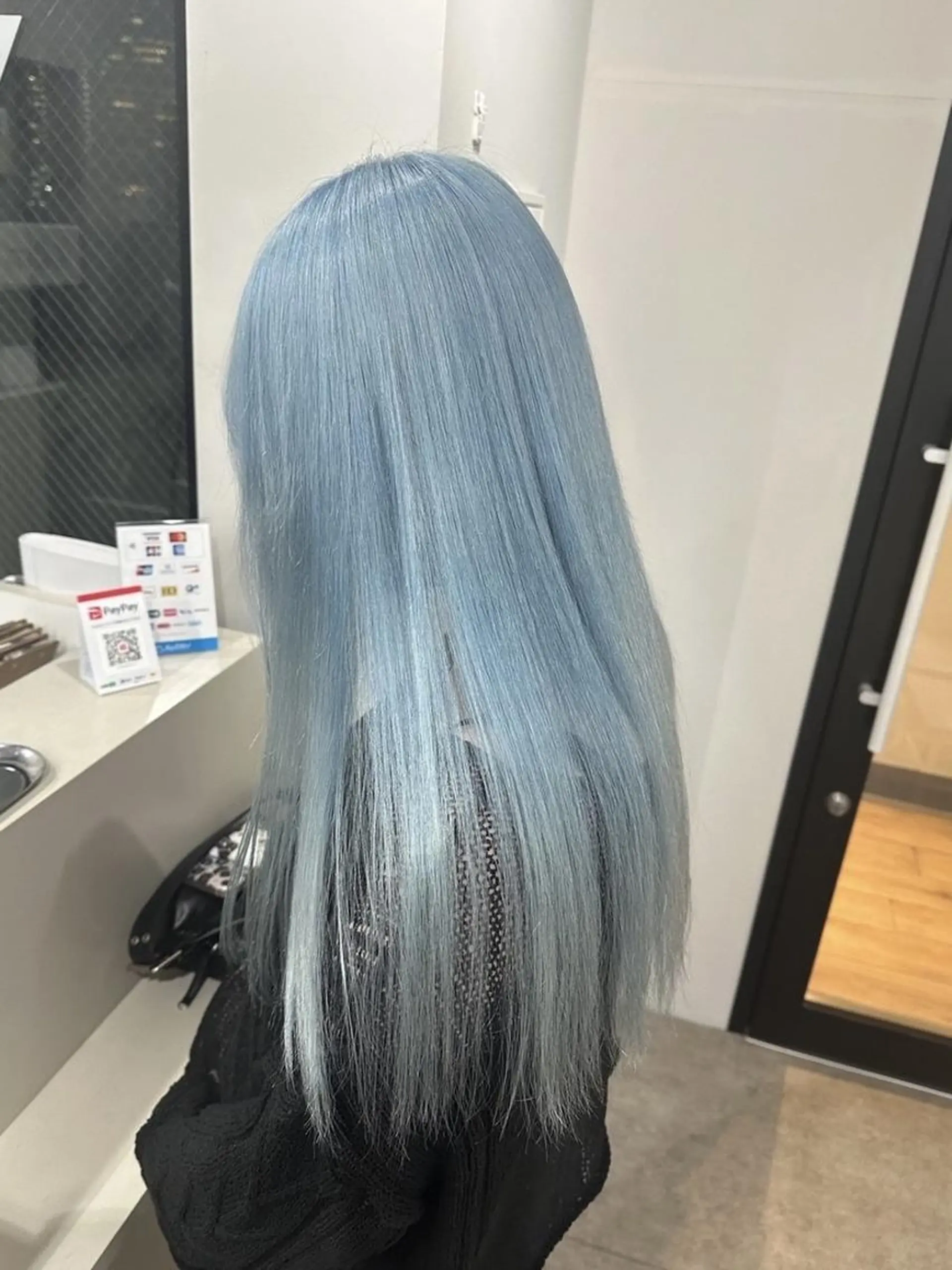 ロング カラー ブリーチ ダブルカラー ヘアカラー トリートメント ✨【公式】 juhl.横浜✨のヘアスタイル