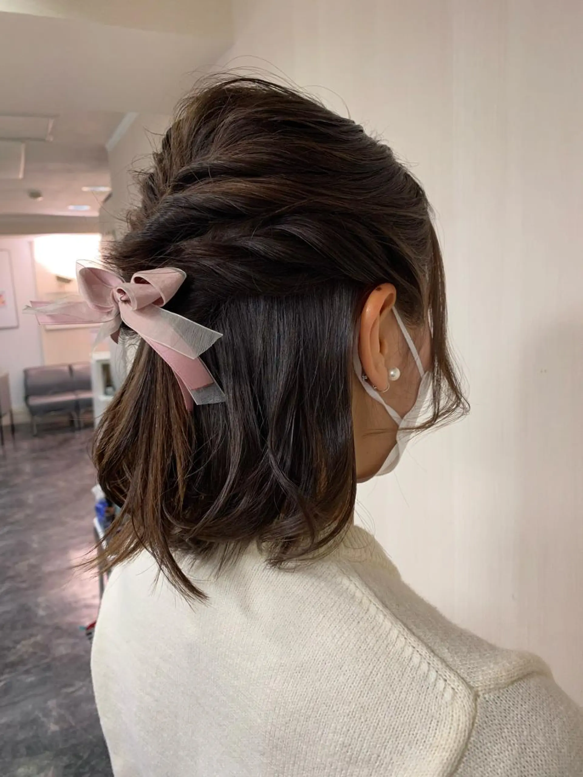 ヘアアレンジ ハーフアップ ヘアセット hair make HY所属・木下 広太のヘアスタイル