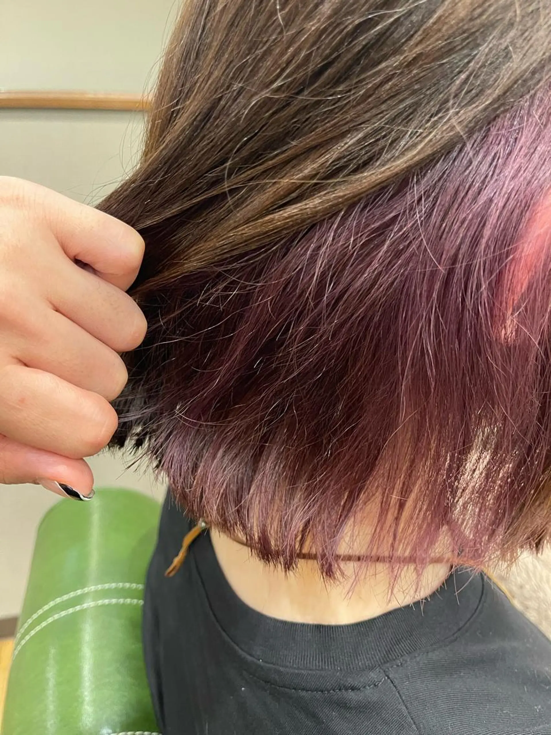 ショート ボブ モテ🤍ヘア 🖤gene川島のヘアスタイル