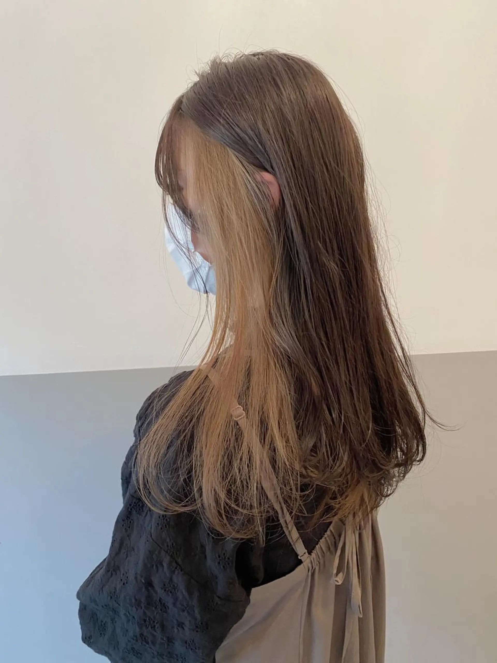 ミディアム カラー ヘアカラー トリートメント salowin三丁目所属・🟩白髪ぼかし/ ショート/ボブ/大司のヘアスタイル