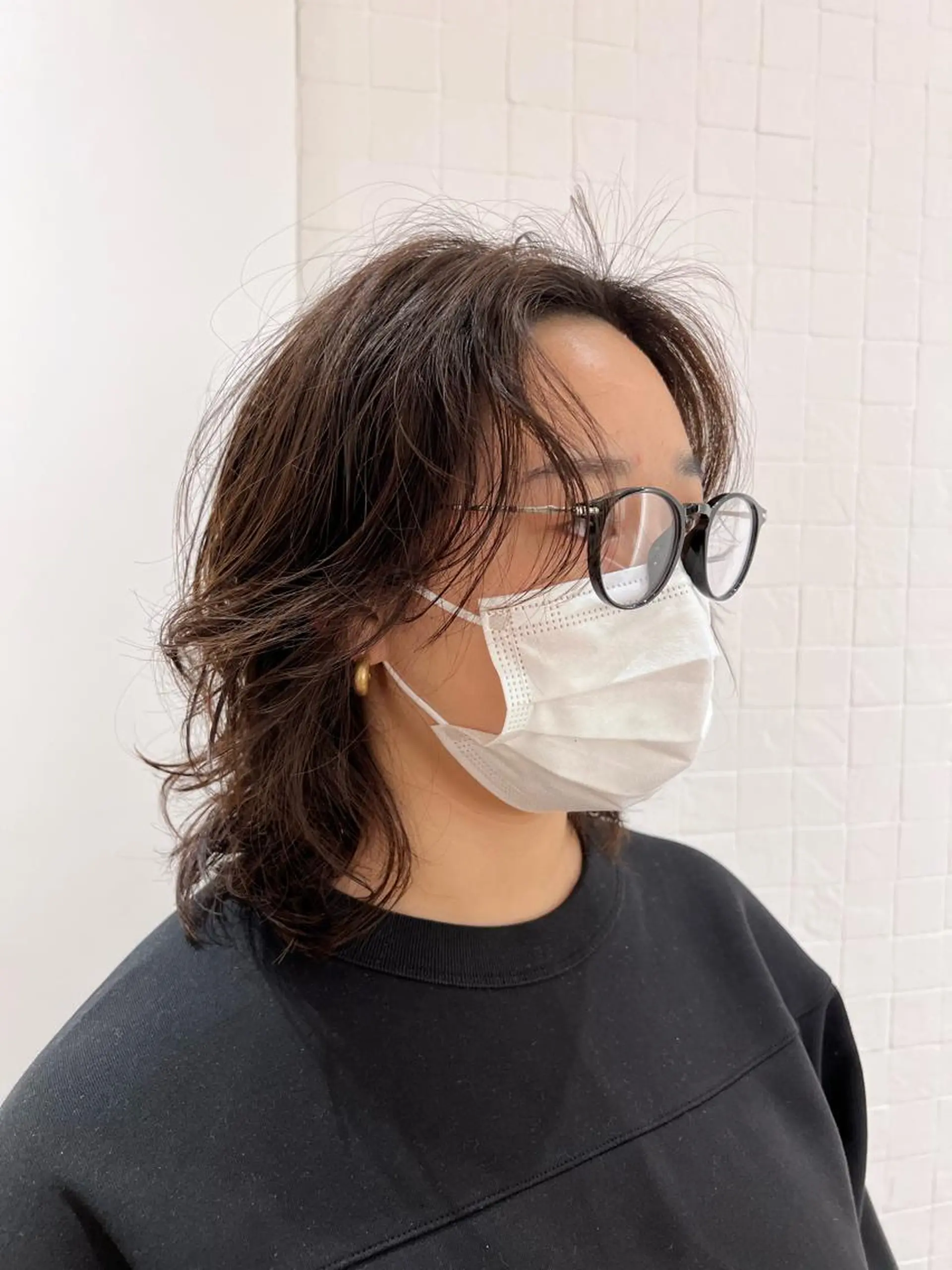 ミディアム パーマ BEAUTRIUM  aoyama店所属・カット無料🎶 たるみことりのヘアスタイル